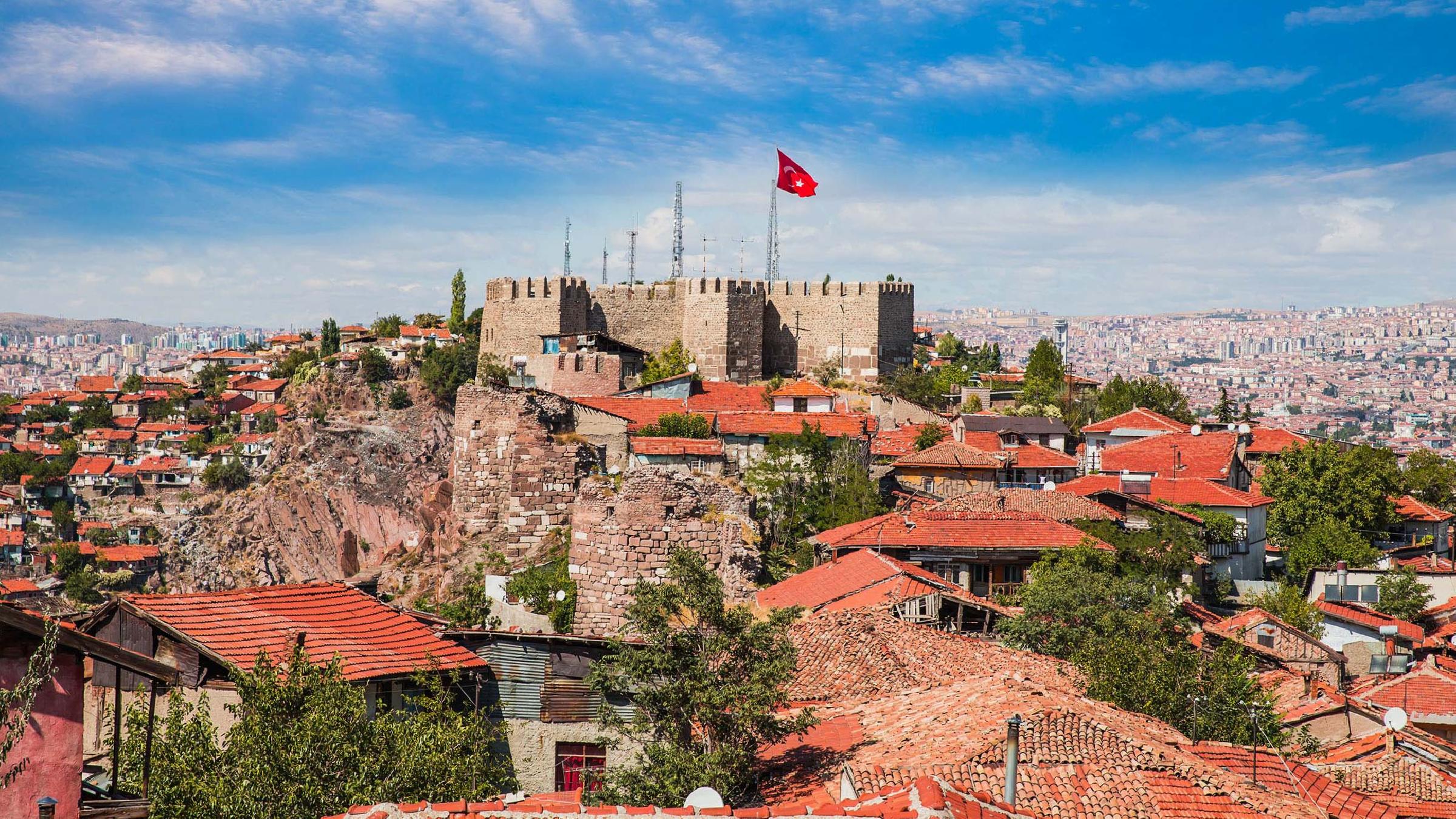 Tarihi Ankara Kalesi Duvar Kağıdı - Ankaranın Tarihi Ve Doğal Güzellikleri , HD Wallpaper & Backgrounds
