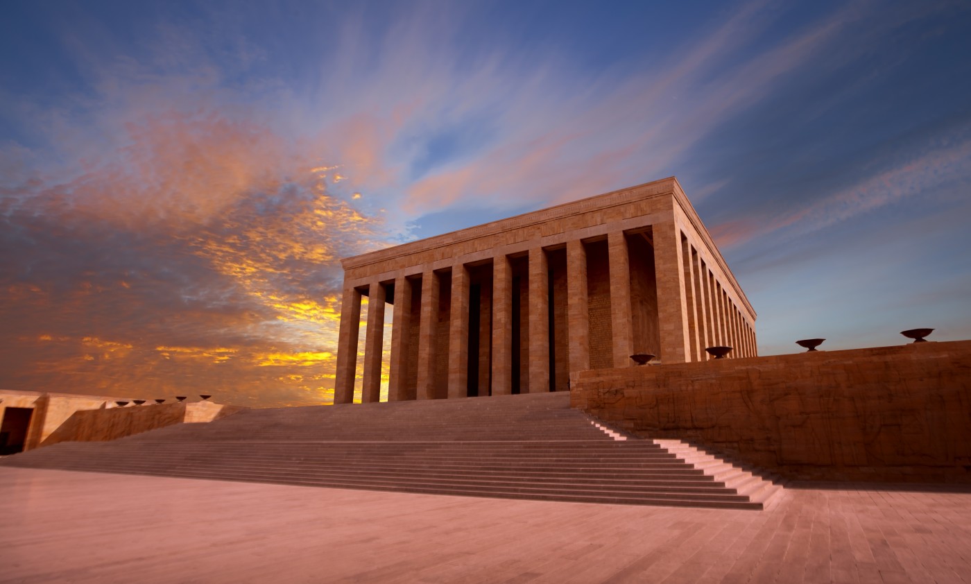 Anitkabir Ataturk's Mausoleum In Ankara Turkey, Wall - Anıtkabir , HD Wallpaper & Backgrounds