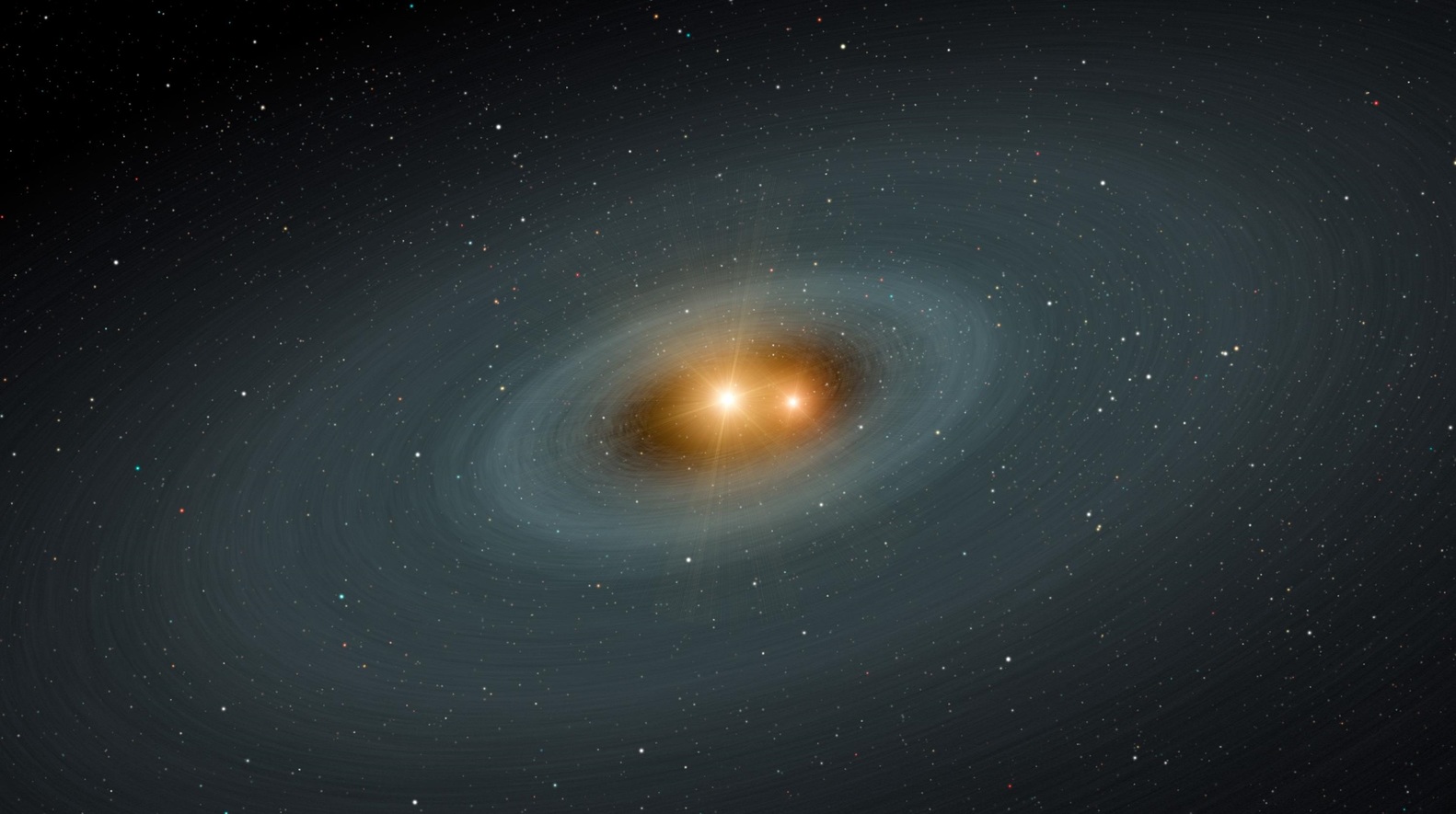 When Black Holes Meet - Star , HD Wallpaper & Backgrounds