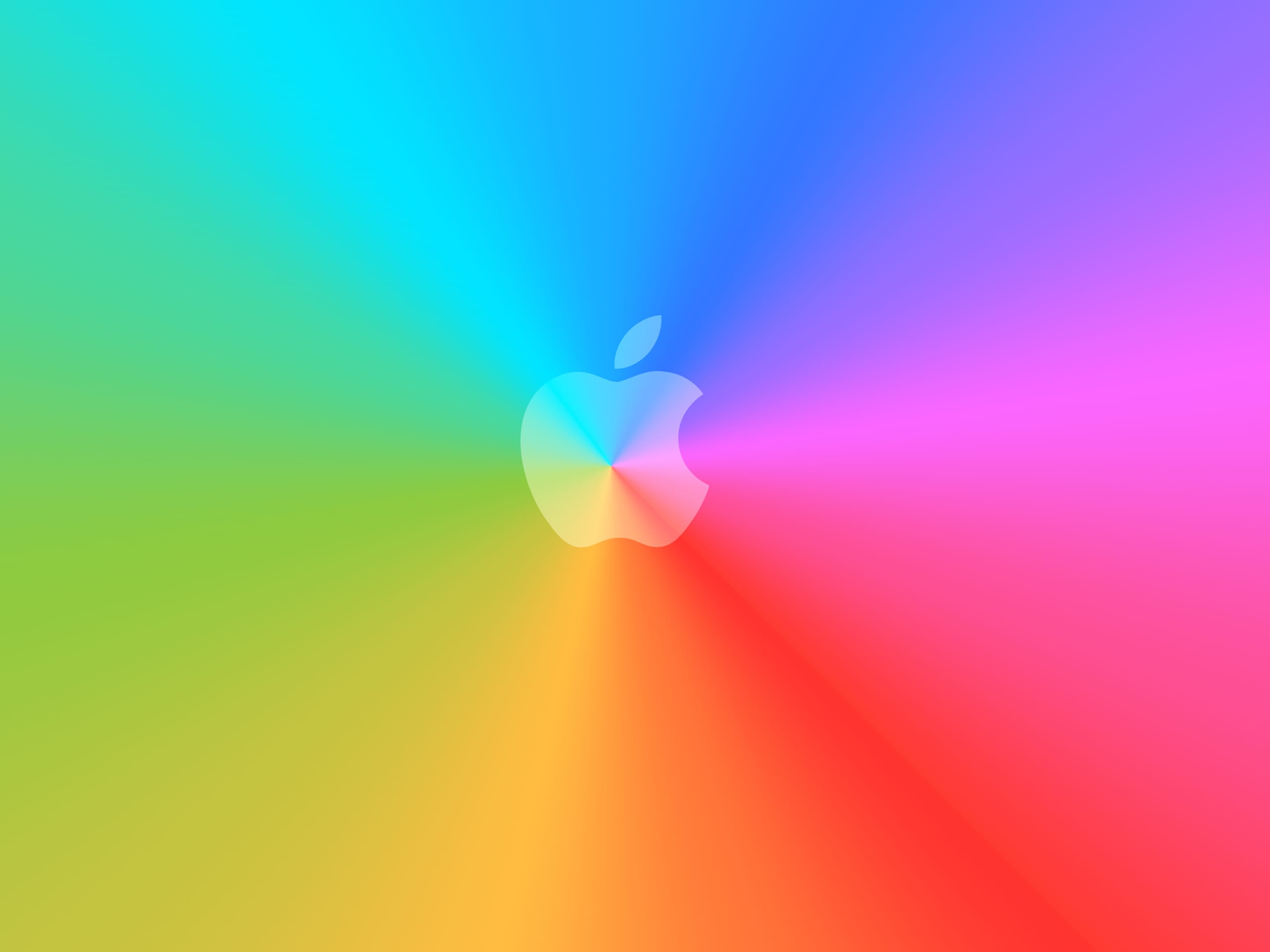 03 Wallpaper 30 Aniversario Mac - Blue Apple Logo Wallpaper For Iphone 6 , HD Wallpaper & Backgrounds