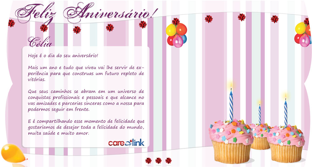 Criação De Um Cartão De Aniversário Para Ser Enviado - Birthday Party , HD Wallpaper & Backgrounds