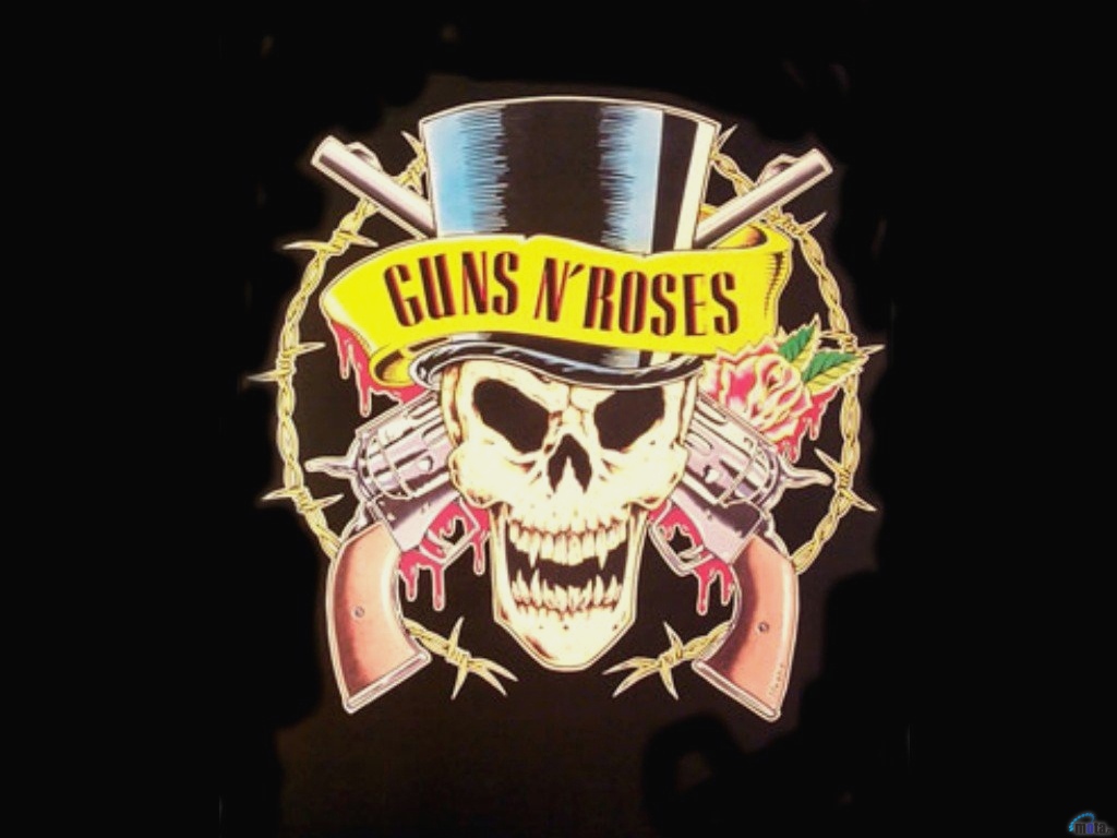 Px Guns And Roses Wallpaper Wallpapersafari - Guns And Roses Hd , HD Wallpaper & Backgrounds