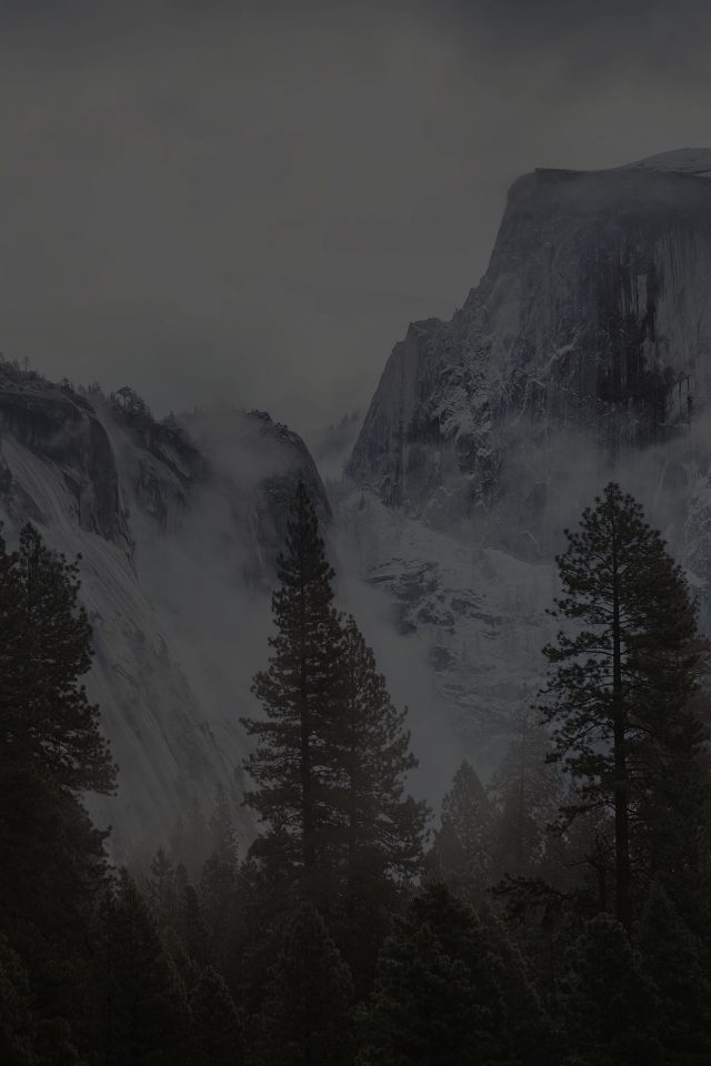 Yosemite Snow Black Mountain Nature Android Wallpaper - Summit , HD Wallpaper & Backgrounds