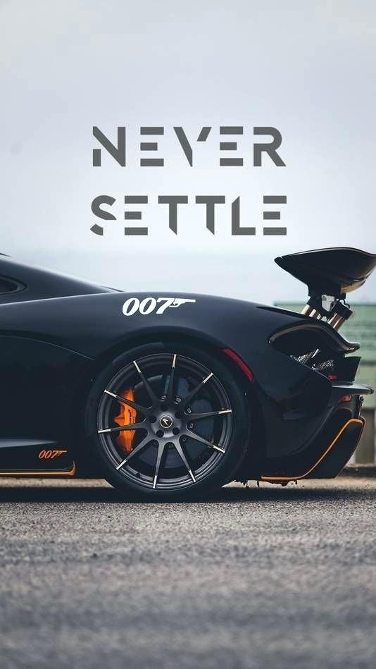Sports Car Wallpaper Never Settle Expensive Cars Wallpapers - Never Settle Hd Wallpaper Oneplus 5 , HD Wallpaper & Backgrounds