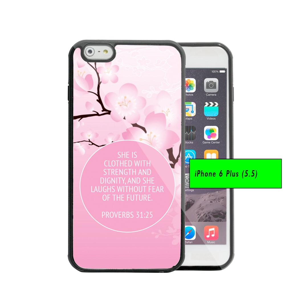 25 Religious Inspirational Bible Verse Light Pink Cherry - Iphone 8 Plus Stay Positive Case , HD Wallpaper & Backgrounds
