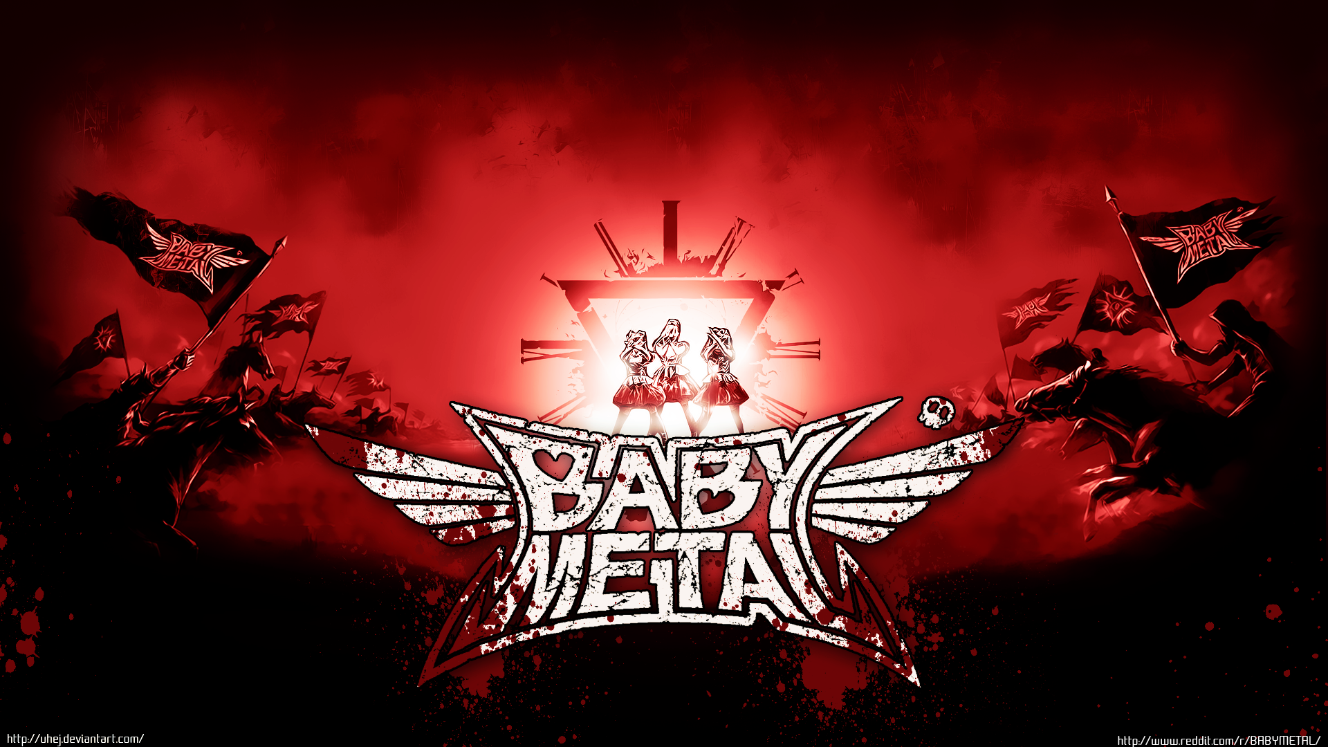 Wallpaper Id - - Babymetal Background , HD Wallpaper & Backgrounds