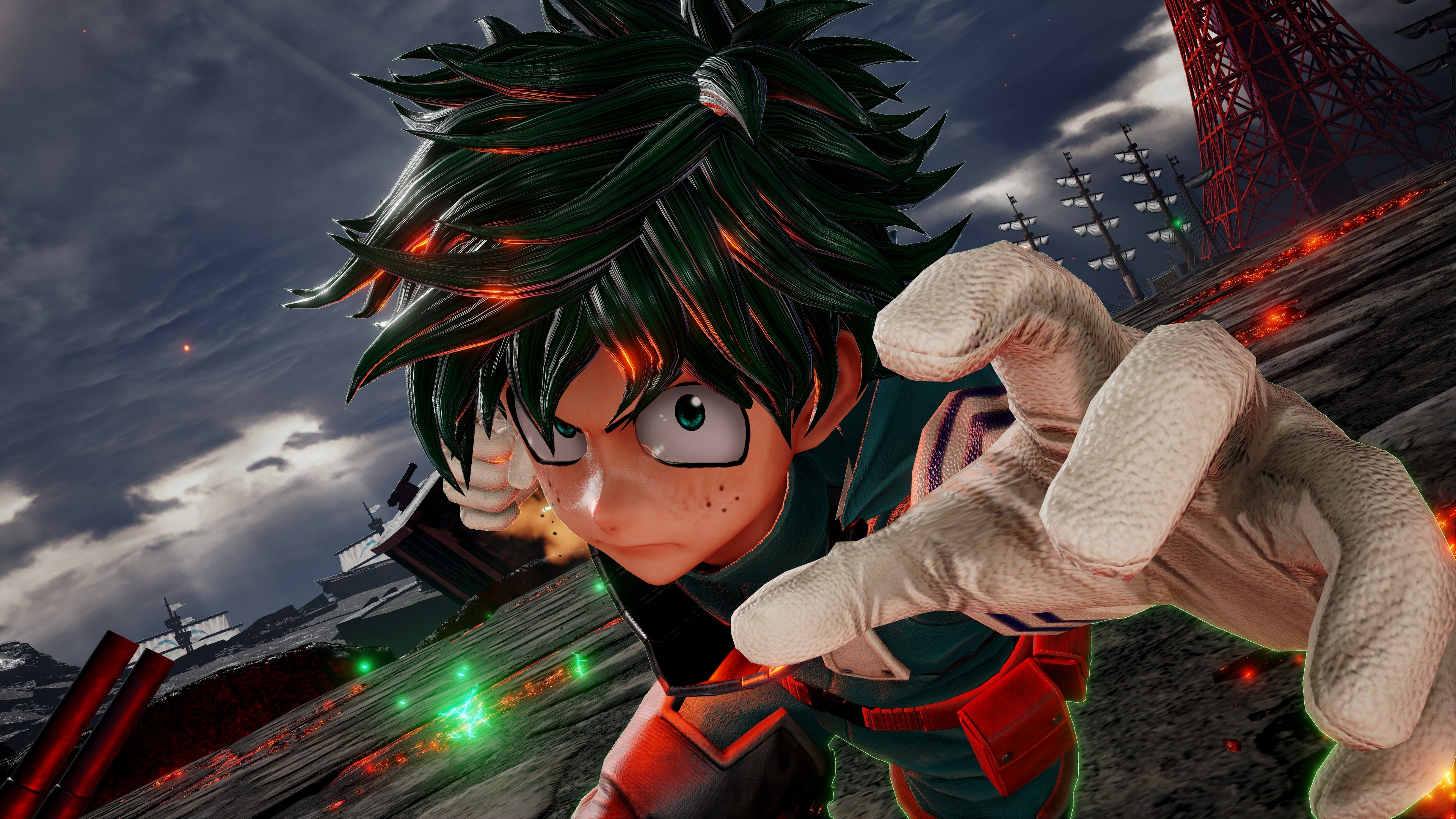 Jump Force 4k - Izuku Midoriya Jump Force , HD Wallpaper & Backgrounds