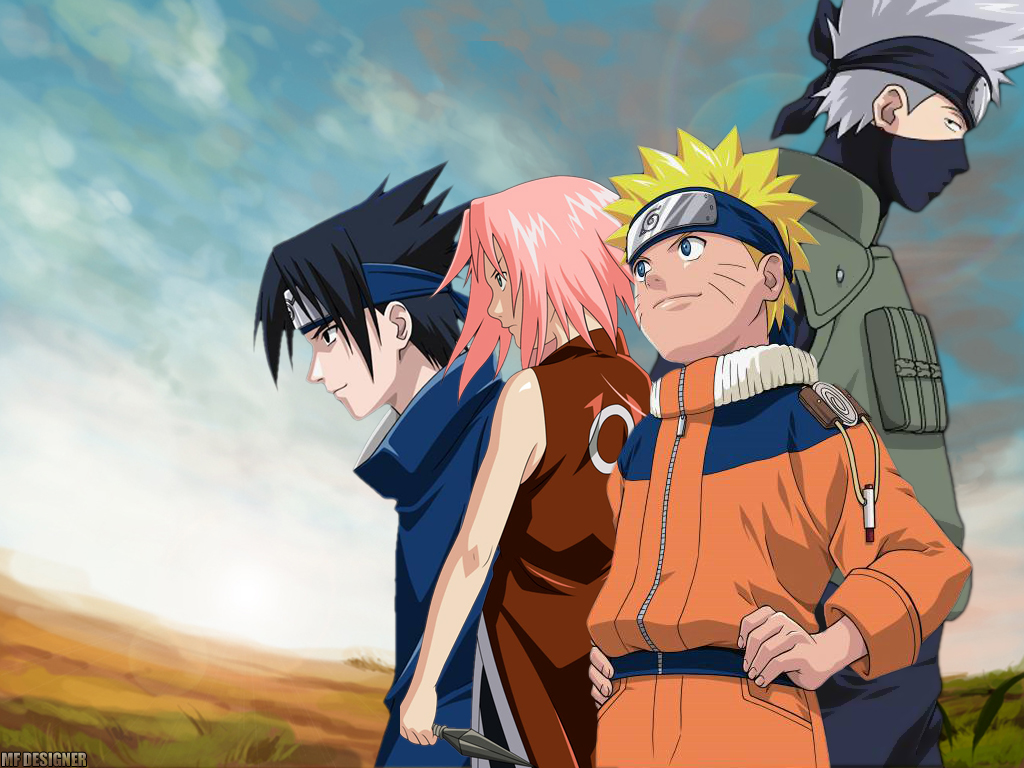 Naruto Sasuke Dan Sakura , HD Wallpaper & Backgrounds