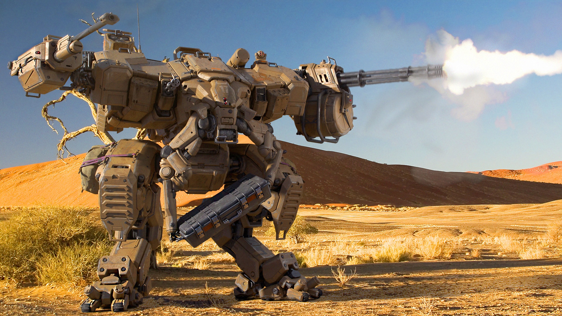 Mechwarrior Hd Wallpaper - Military Robots Of The Future , HD Wallpaper & Backgrounds