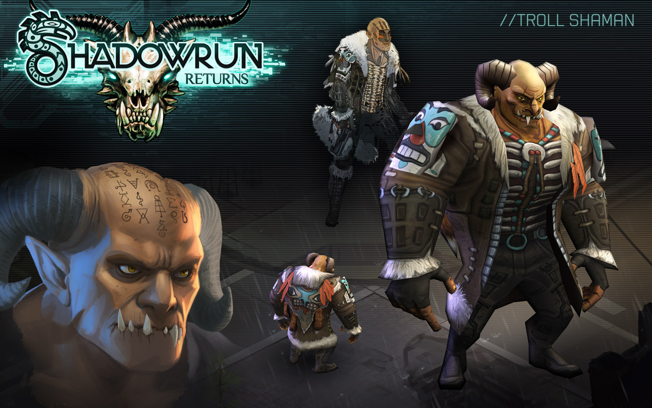 Shadowrun Returns Wallpaper - Shadowrun , HD Wallpaper & Backgrounds