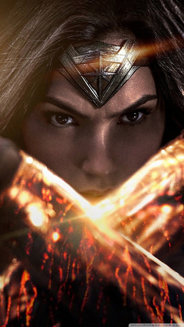 Hd Mobile Wallpaper - Wonder Woman Cross Arms , HD Wallpaper & Backgrounds