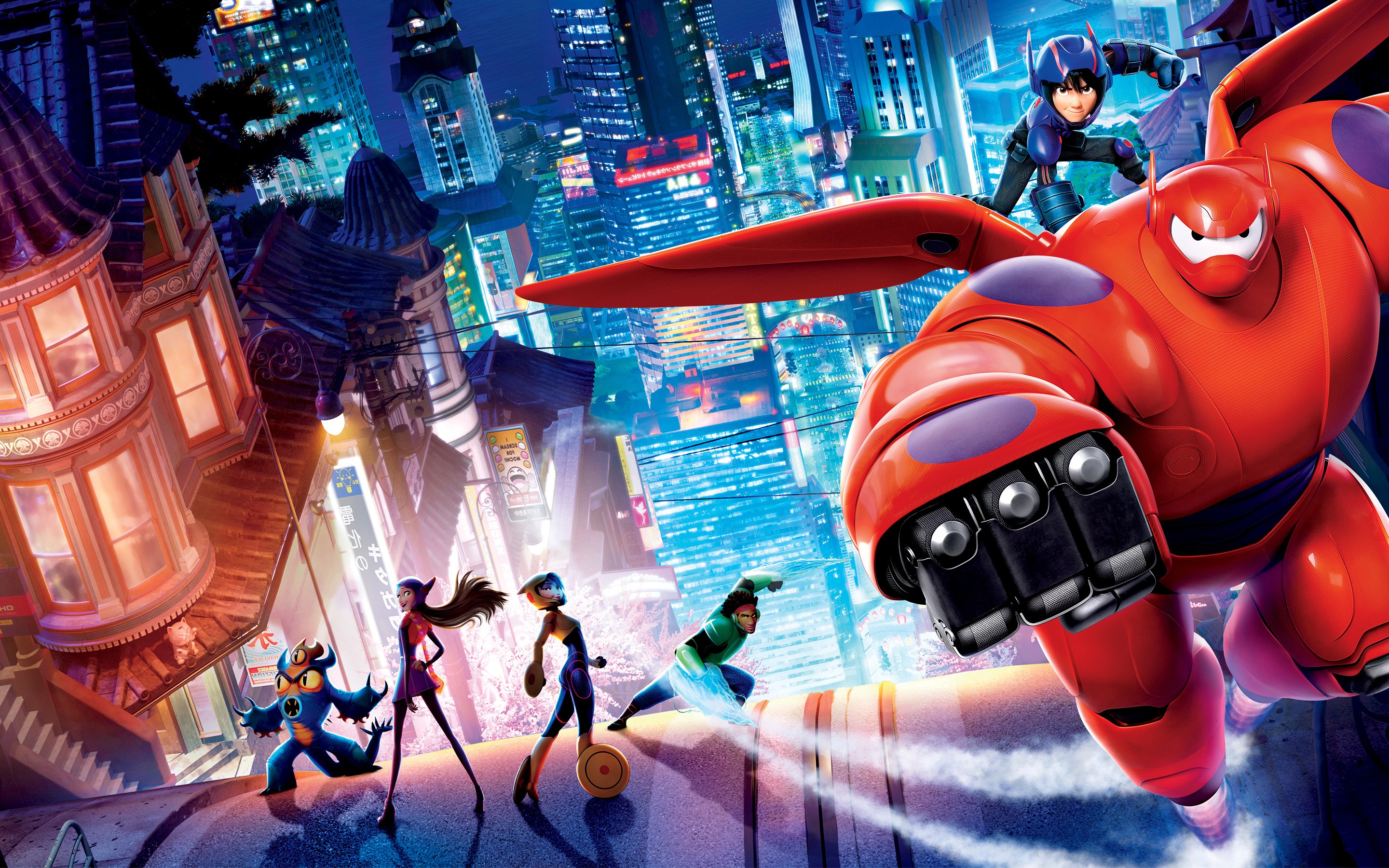 Big Hero 6 Movie Hd - Gambar Big Hero 6 Hd , HD Wallpaper & Backgrounds