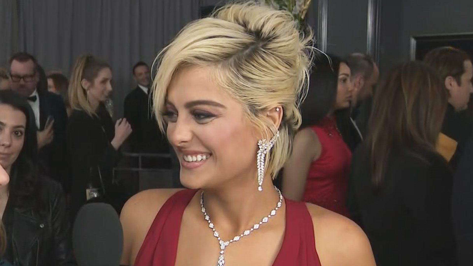 Bebe Rexha Has 'princess' Moment At Grammys In Monsoori - Bebe Rexha , HD Wallpaper & Backgrounds