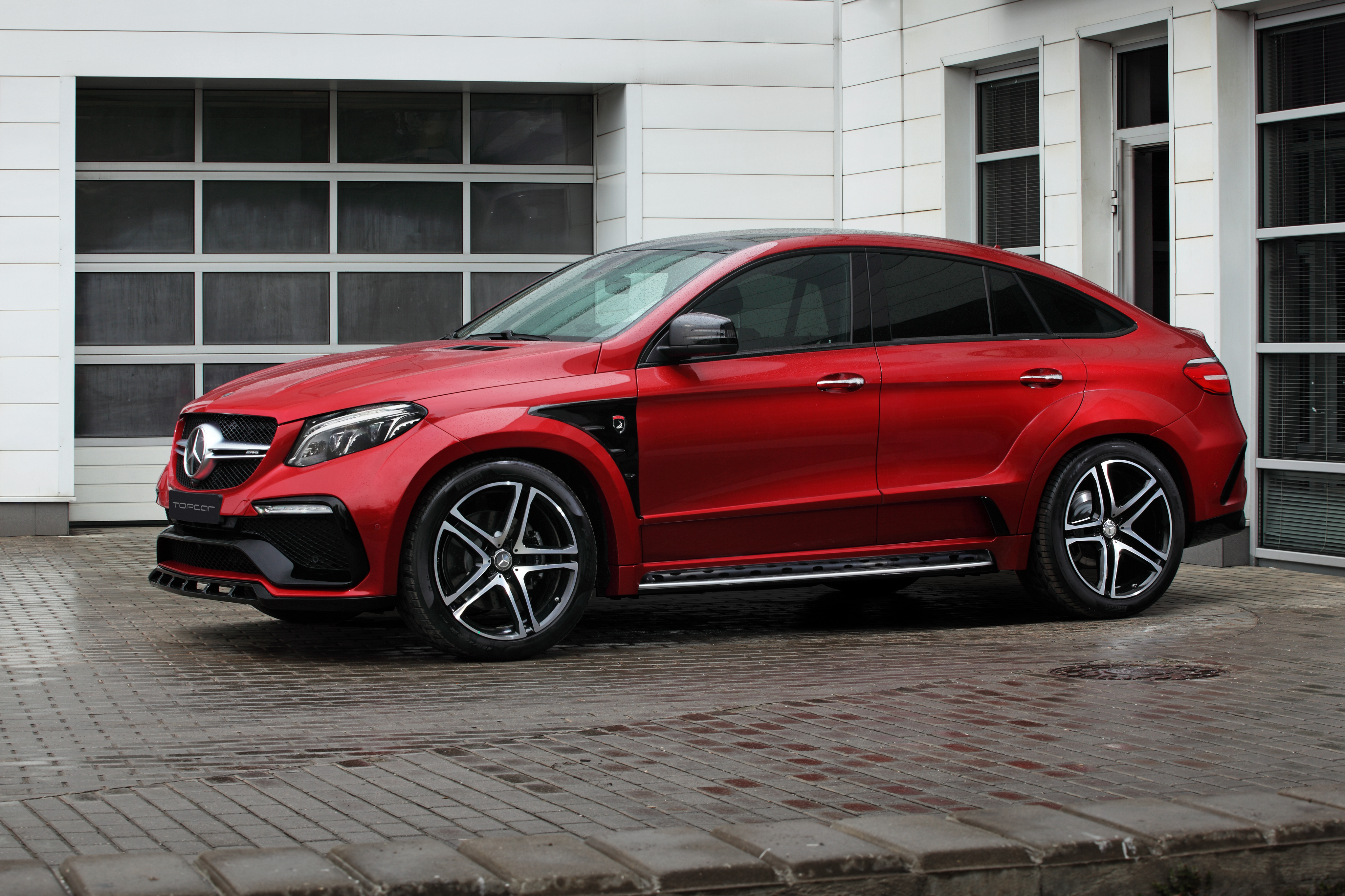 Mercedes Benz Gle 450 Red , HD Wallpaper & Backgrounds
