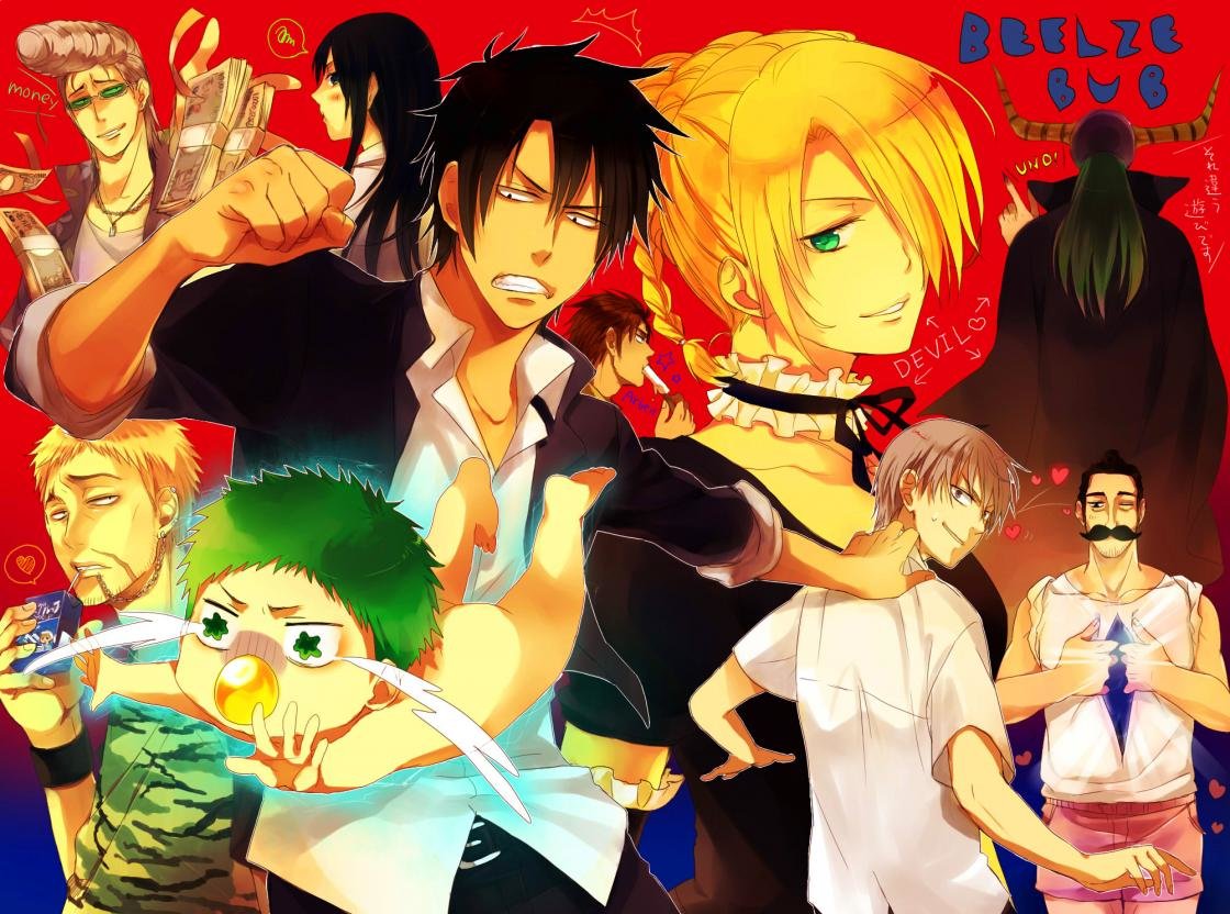 High Resolution Beelzebub Hd Wallpaper Id - Beelzebub Anime , HD Wallpaper & Backgrounds