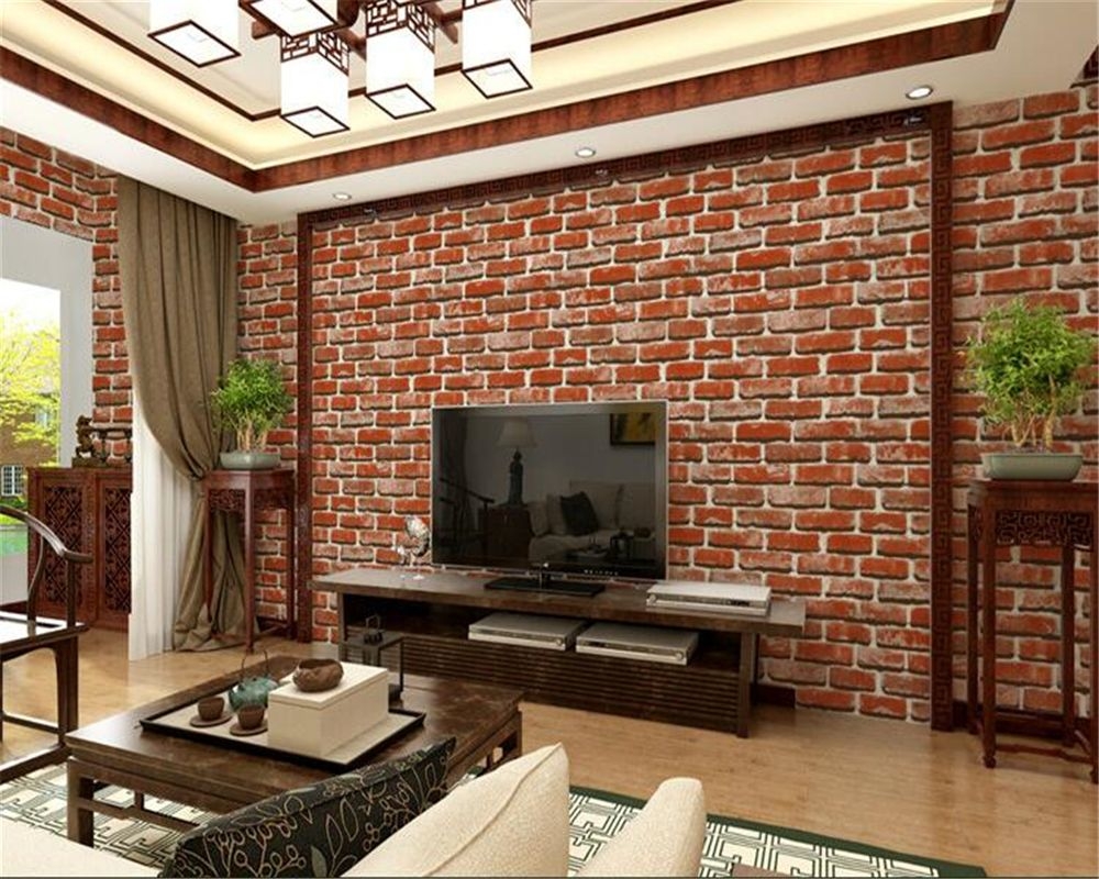 Beibehang Pvc Style 3d Stereo Wallpaper Simulation - Papel De Parede Profundidade , HD Wallpaper & Backgrounds
