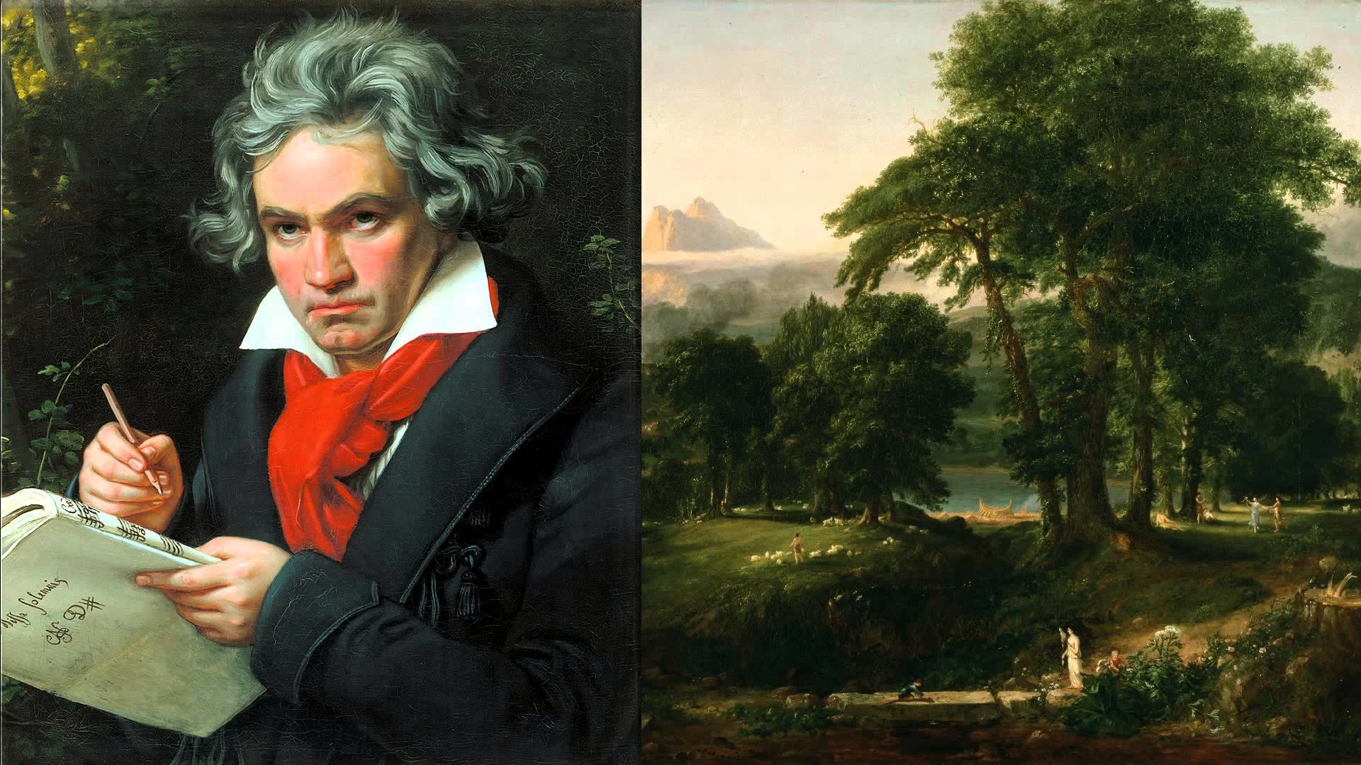Bpo3 All Beethoven Bostonphilorg - Portrait Of Ludwig Van Beethoven , HD Wallpaper & Backgrounds