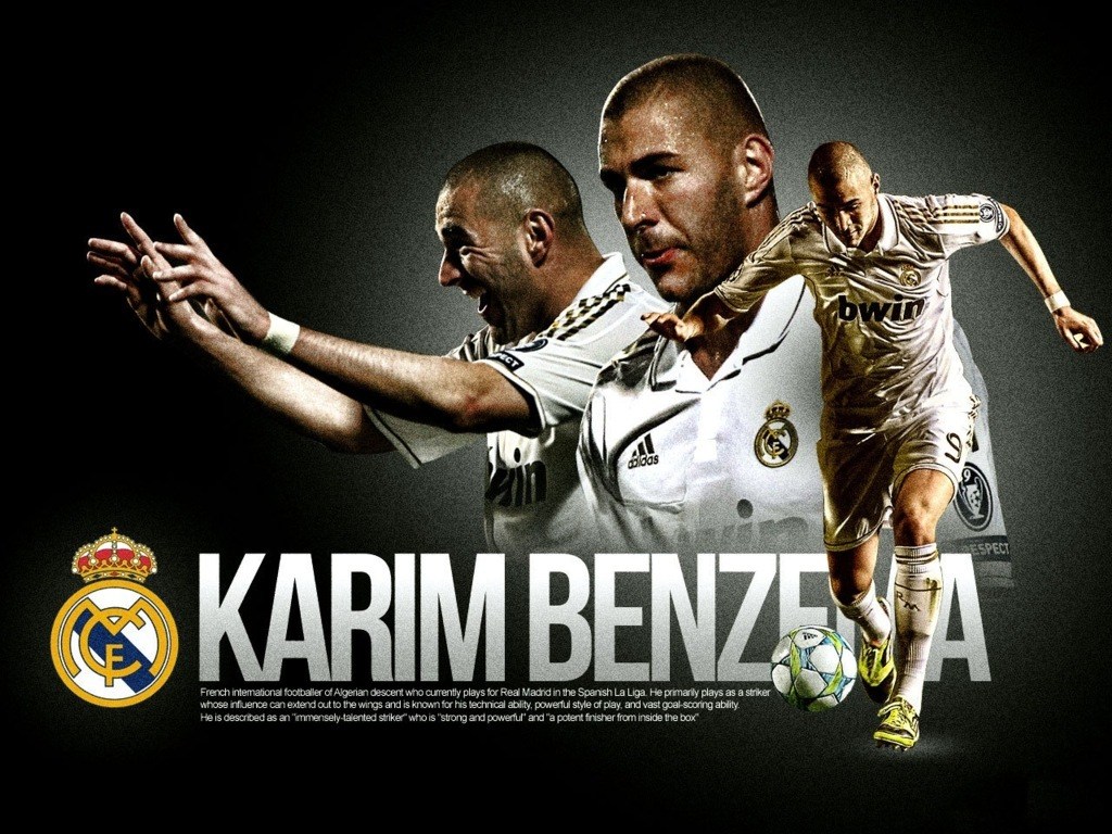 Karim Benzema Player Wallpaper Hd - Real Madrid 2014 Hd , HD Wallpaper & Backgrounds