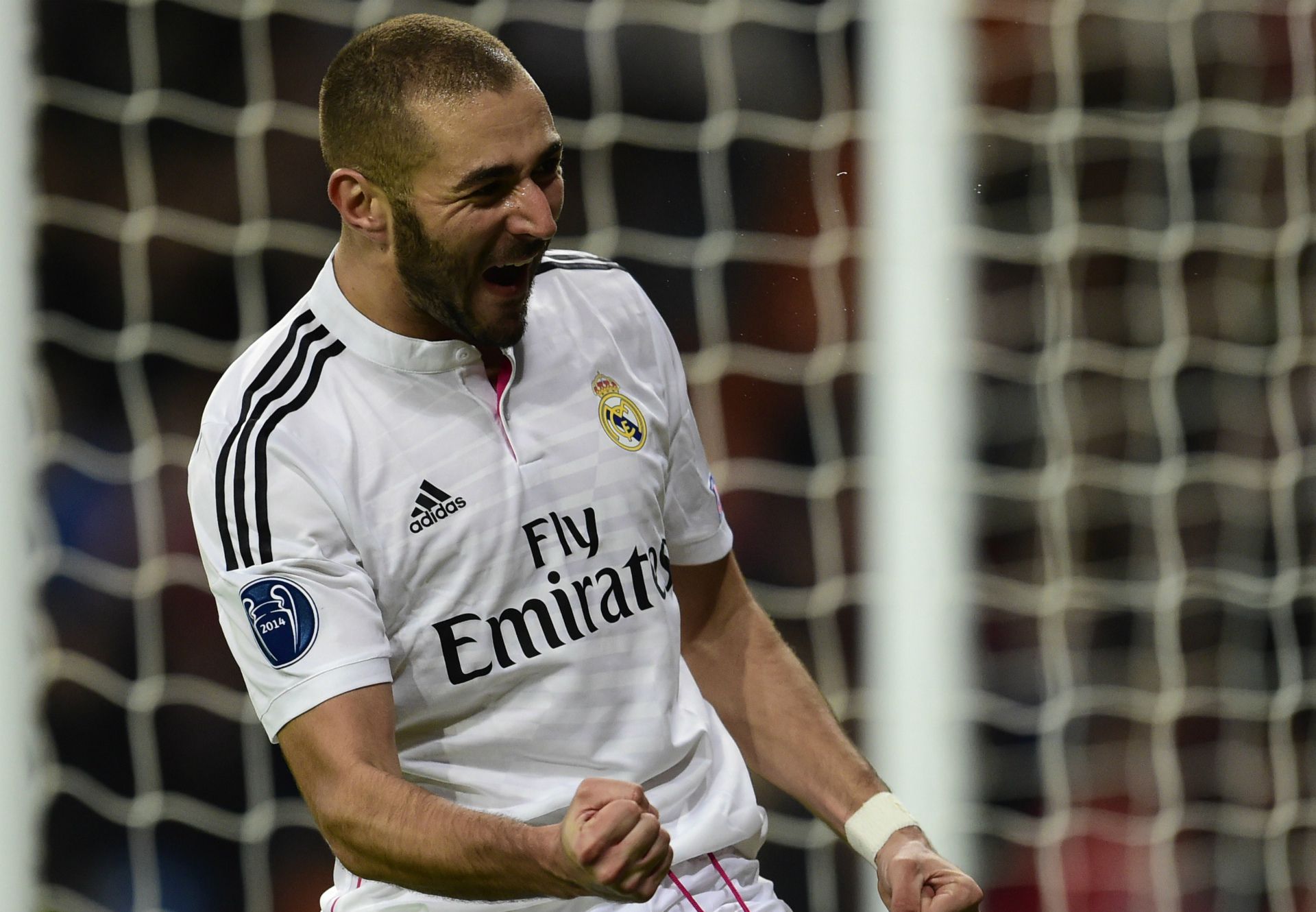Benzema Real Madrid Celebration , HD Wallpaper & Backgrounds