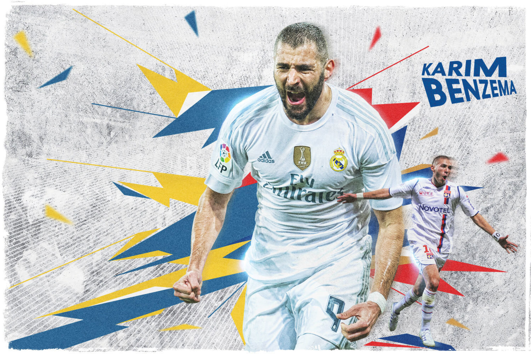 The Ghosts Of Karim Benzema - Karim Benzema Art , HD Wallpaper & Backgrounds