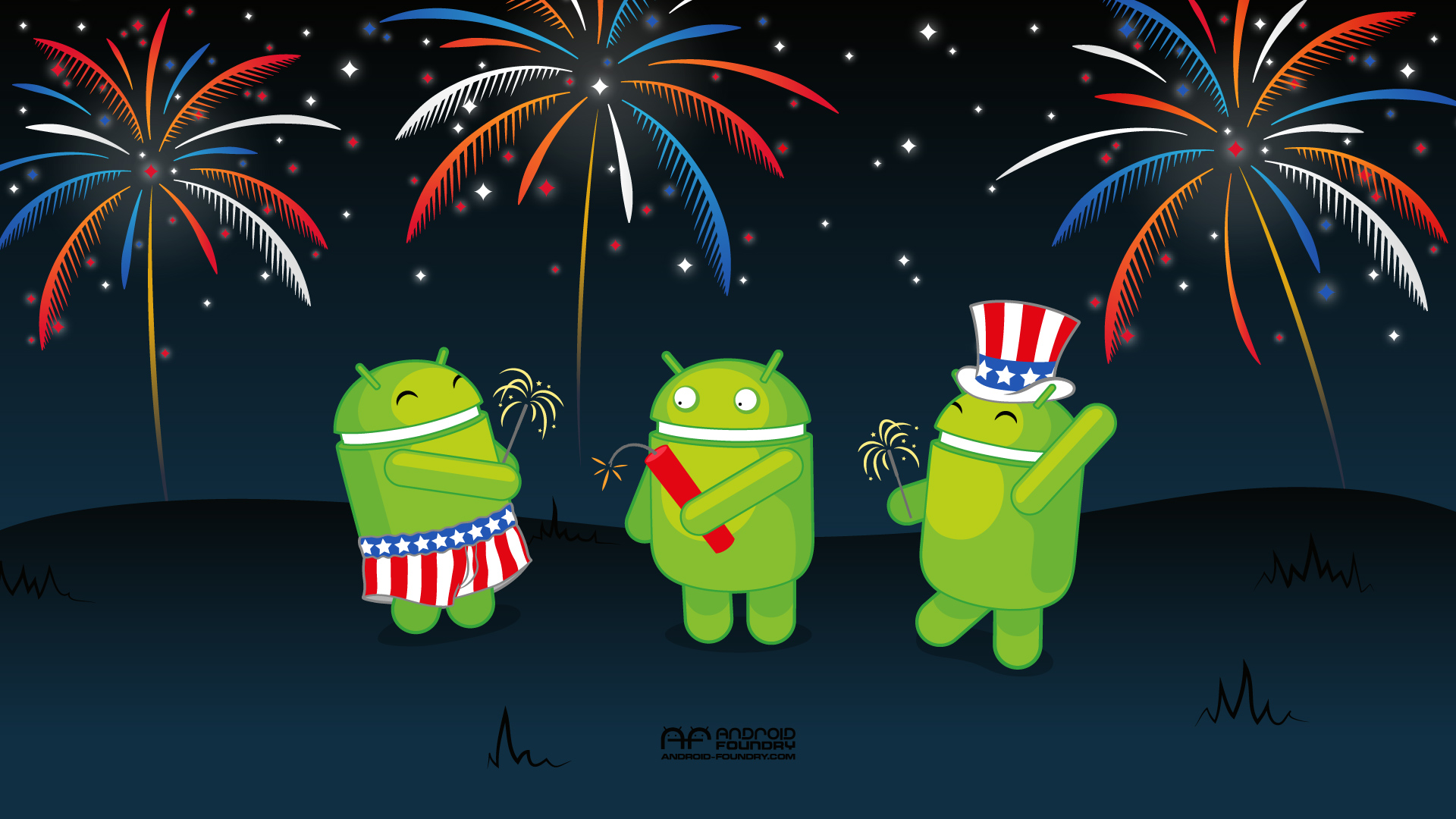 Independence Day - Android 4th Of July , HD Wallpaper & Backgrounds