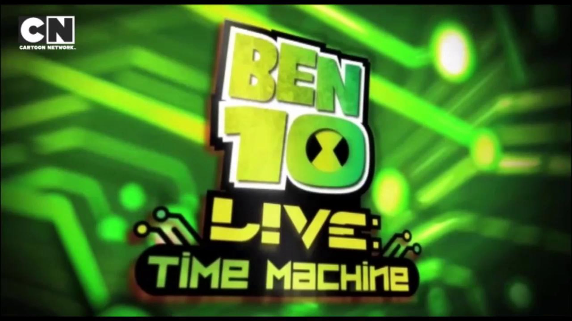 Cartoon Network Ben 10 Live Time Machine - Cartoon Network , HD Wallpaper & Backgrounds