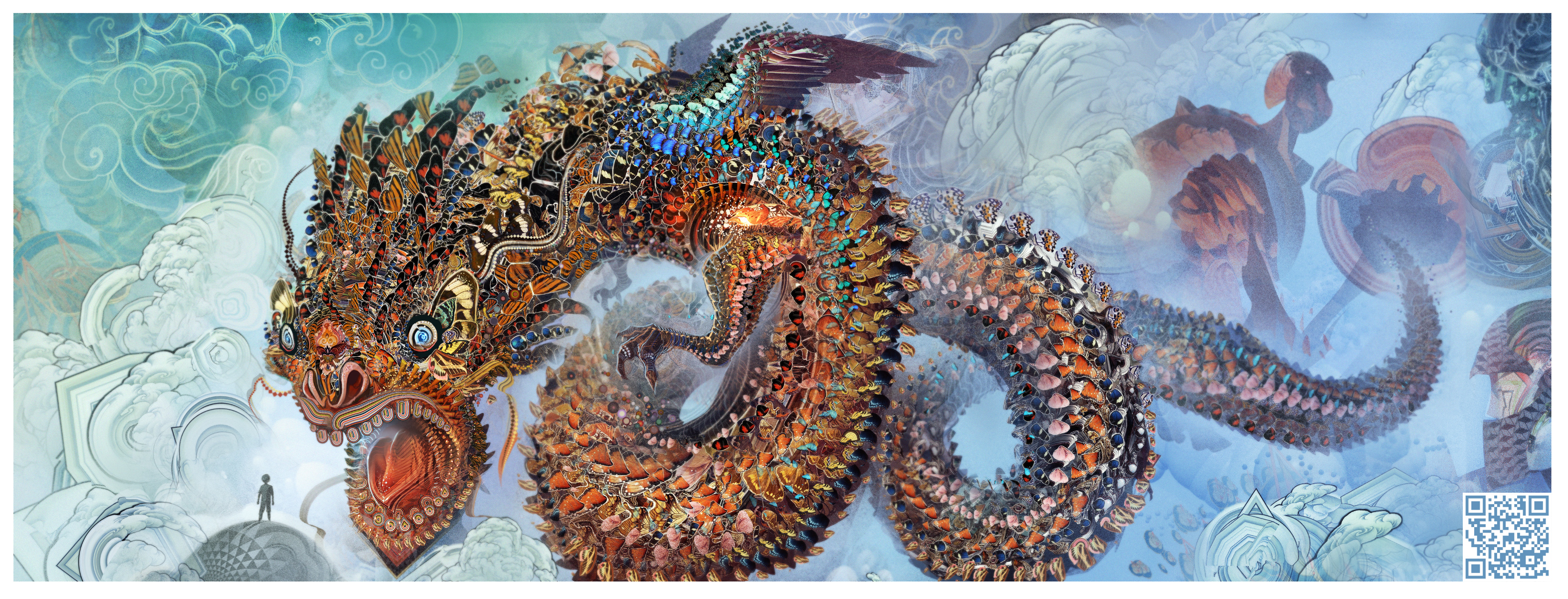 Andrew Android Jones - Android Jones Dragon , HD Wallpaper & Backgrounds