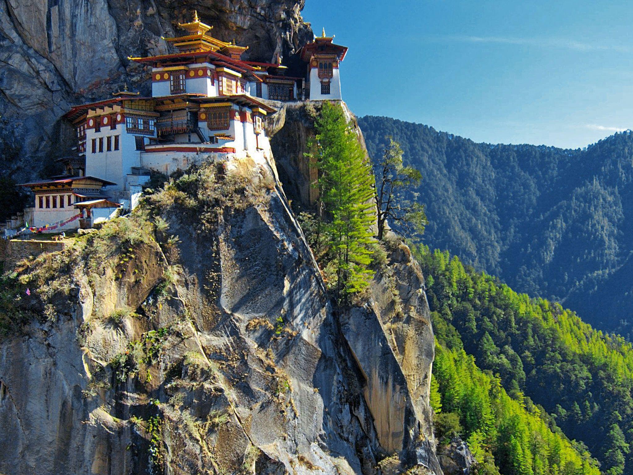 Bhutan Wallpaper For Pc - Paro Taktsang , HD Wallpaper & Backgrounds