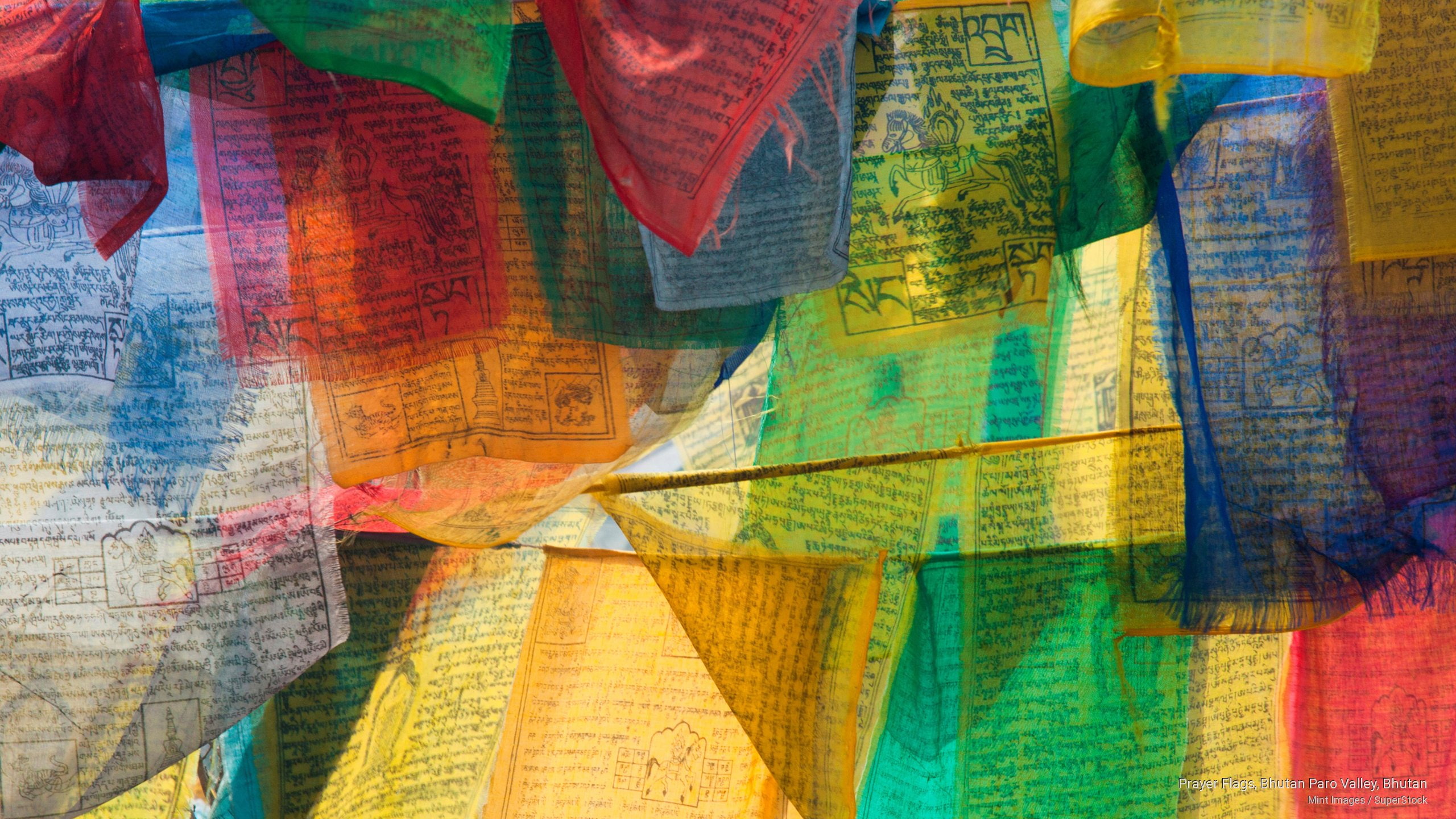 Prayer Flags, Bhutan Paro Valley, Bhutan, Asia - Prayer Flag , HD Wallpaper & Backgrounds