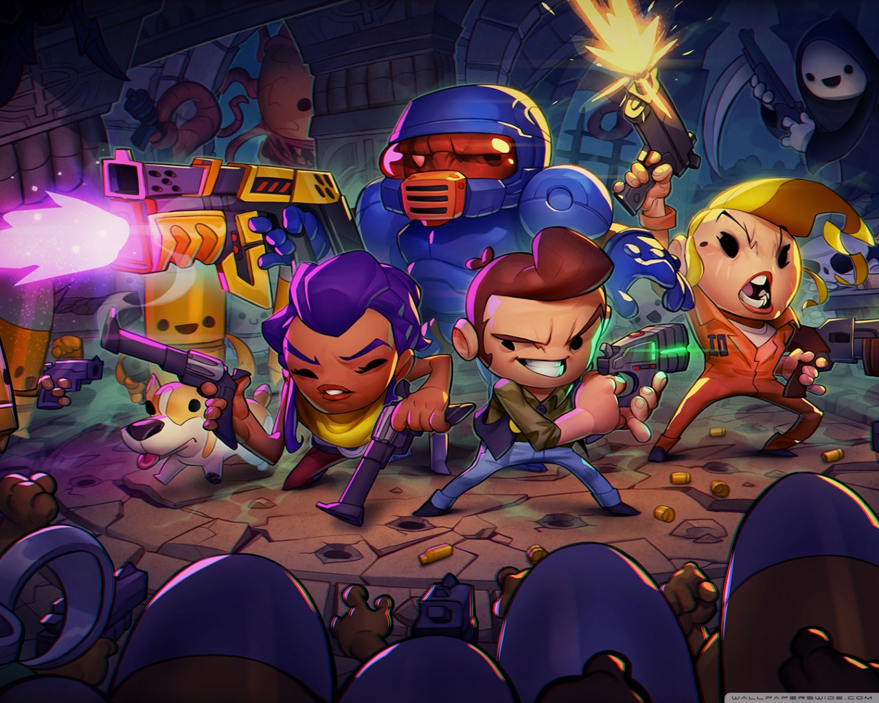 Standard 5 - - Enter The Gungeon Farewell To Arms , HD Wallpaper & Backgrounds