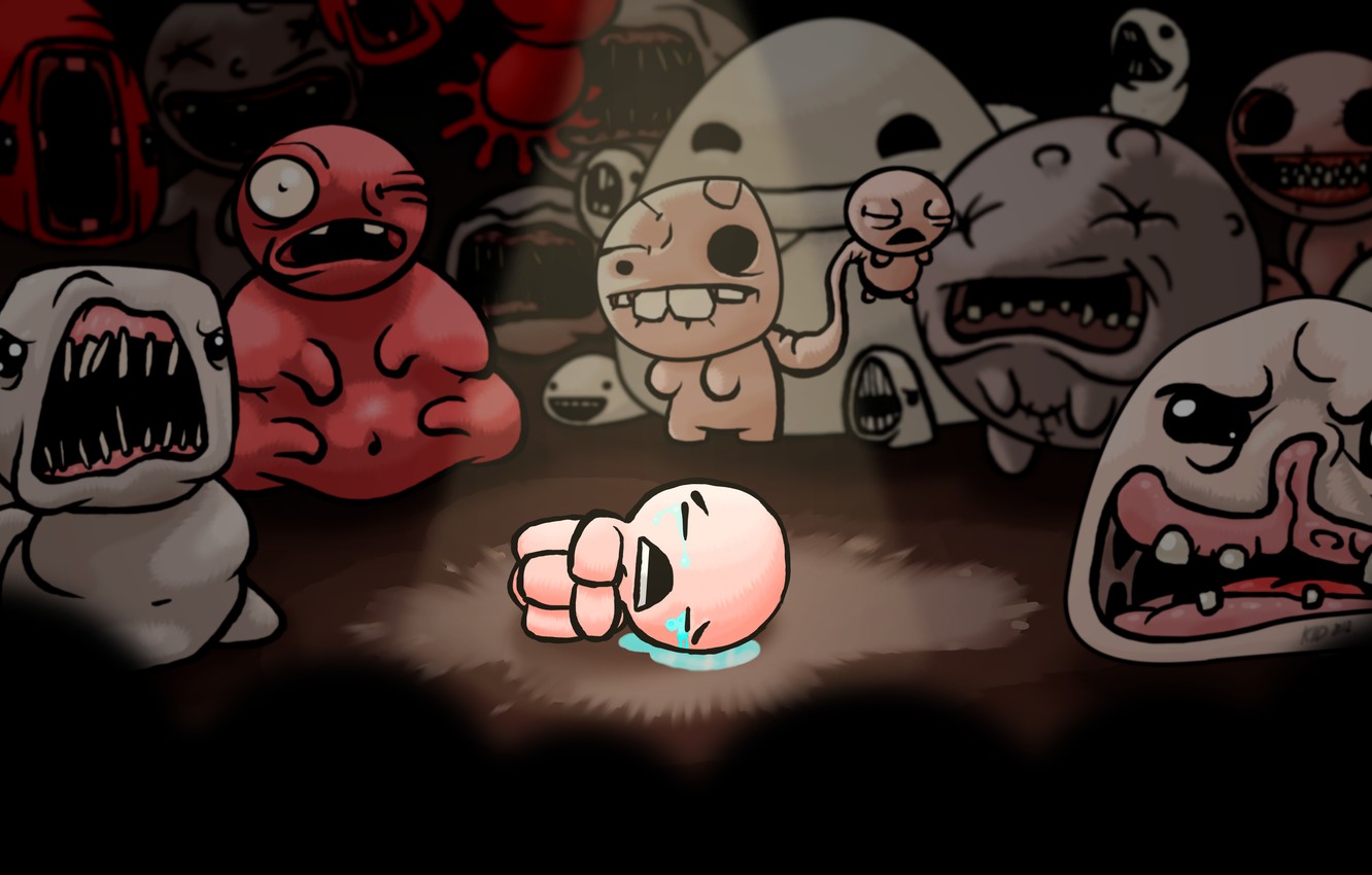 Photo Wallpaper Game, Indie, The Binding Of Isaac - Binding Of Isaac , HD Wallpaper & Backgrounds