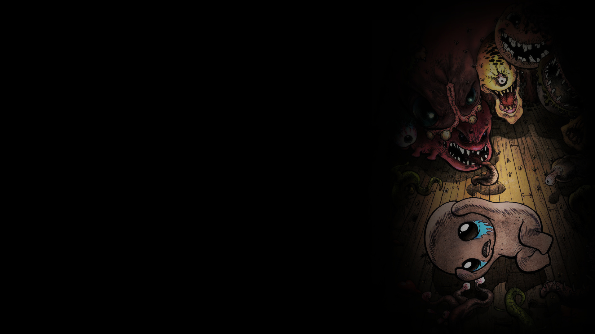 Wallpaper - Binding Of Isaac Rebirth Background , HD Wallpaper & Backgrounds