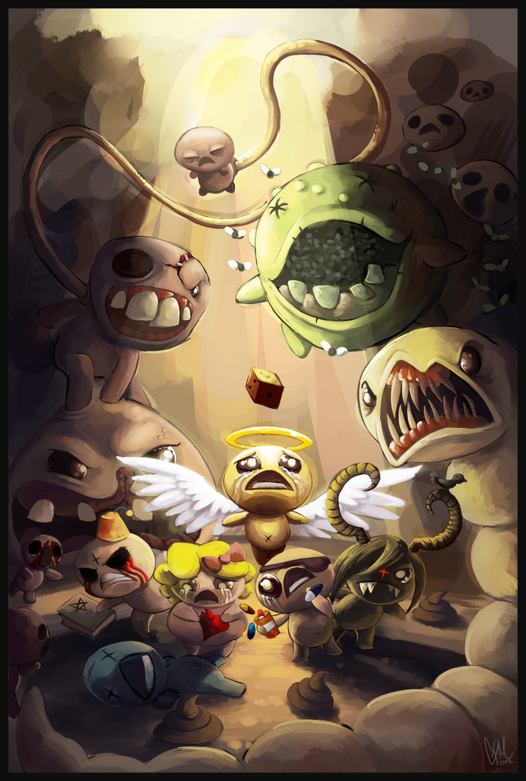 The Binding Of Isaac The Binding Of Isaac - Binding Of Isaac 64 , HD Wallpaper & Backgrounds