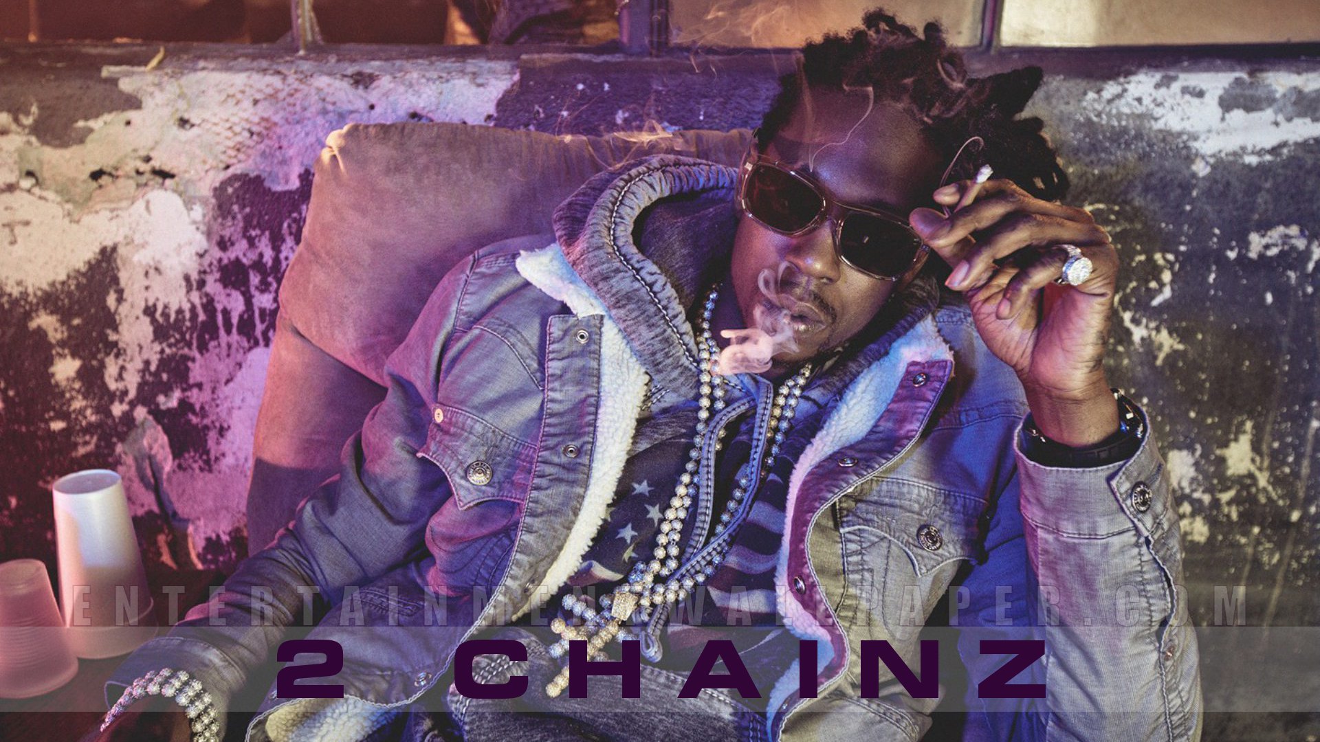 2 Chainz Wallpaper - 2 Chainz Smoking , HD Wallpaper & Backgrounds