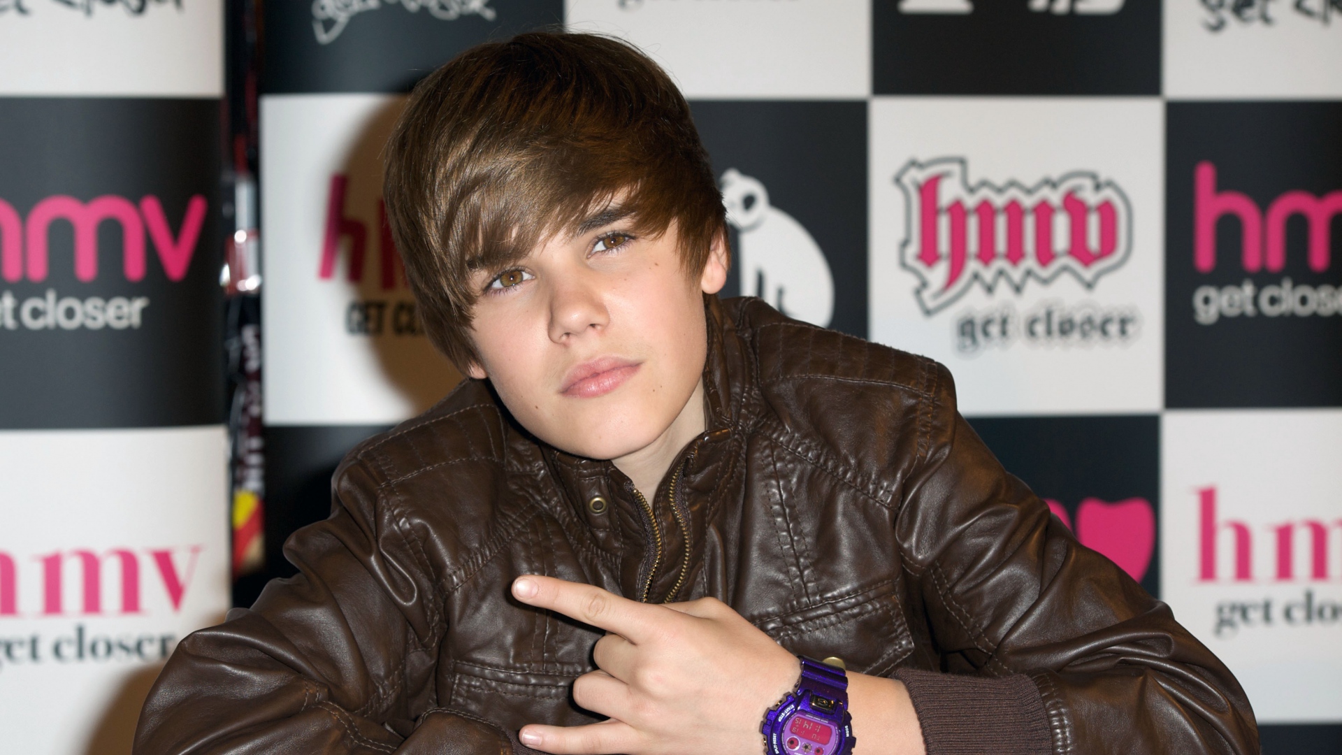 Full Hd Wallpaper Justin Bieber Leather Jacket Watch - Full Hd Images Justin Bibar , HD Wallpaper & Backgrounds