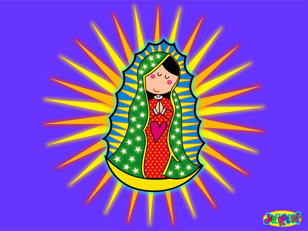 Image Detail For -virgencita Plis And Post Wallpapers - Dibujos Animados De La Rosa De Guadalupe , HD Wallpaper & Backgrounds