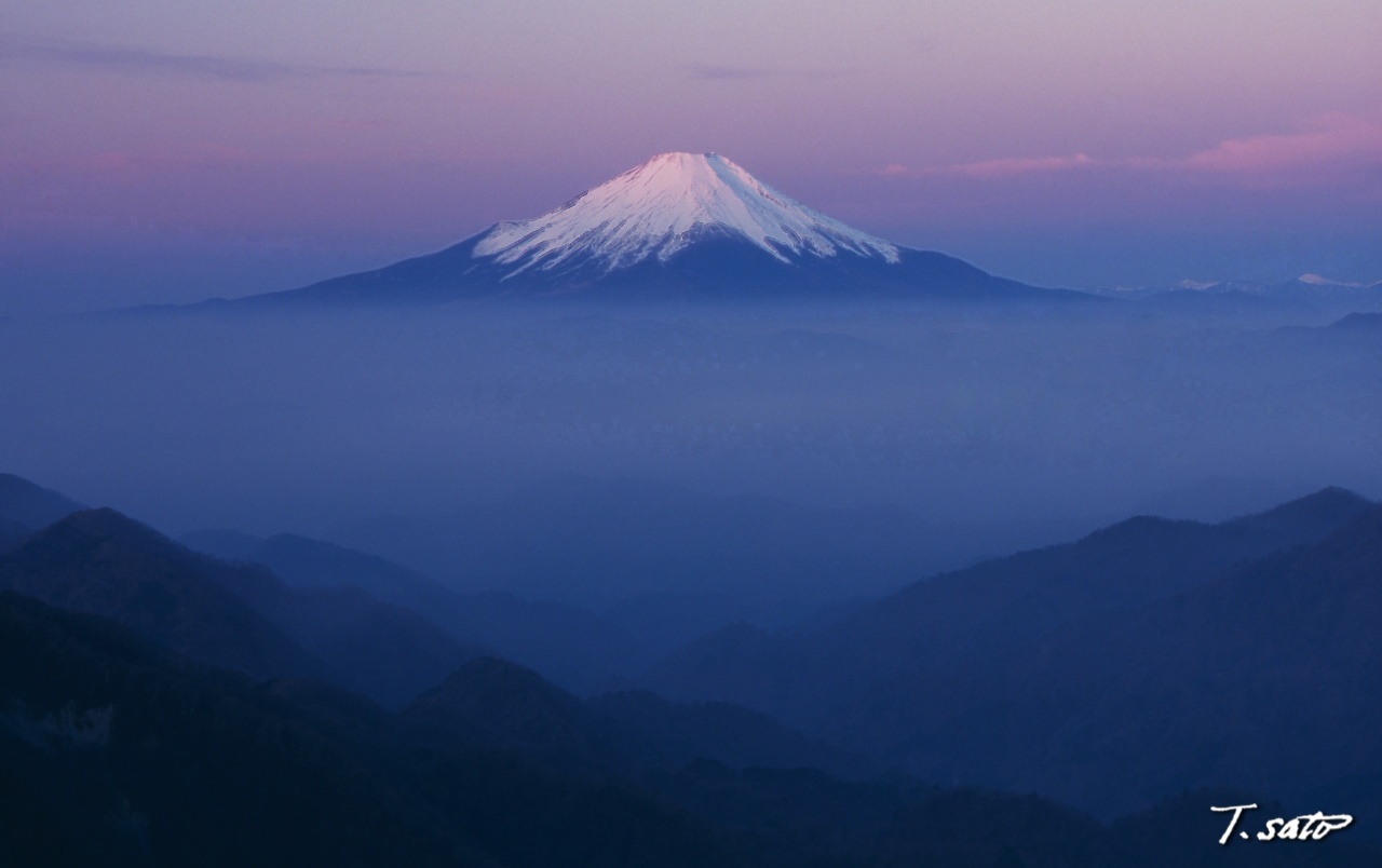 Originalwide Pink Mt - Monte Fuji , HD Wallpaper & Backgrounds