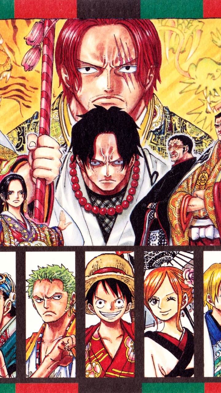 About This Wallpaper - One Piece Color Spreads Anime , HD Wallpaper & Backgrounds