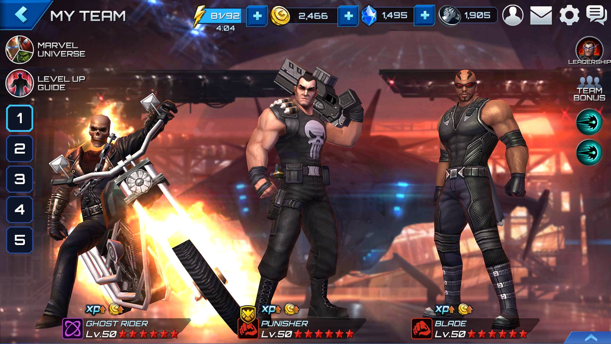 Got My Marvel Future Fight Team To Max Finally - Marvel Future Fight Team , HD Wallpaper & Backgrounds