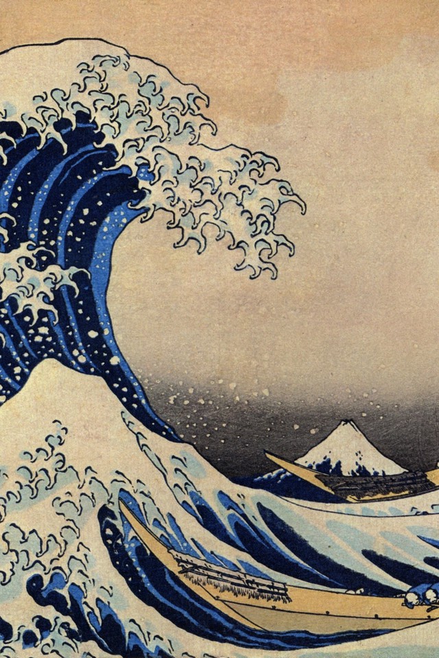 Wallpaper Resolutions - Great Wave Off Kanagawa , HD Wallpaper & Backgrounds