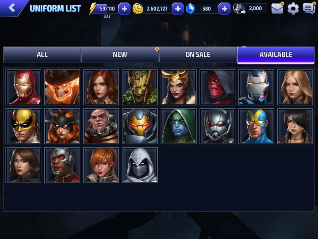 Uniform Marvel Future Fight , HD Wallpaper & Backgrounds