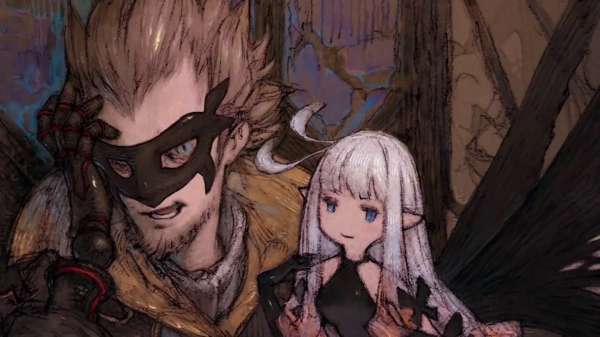 Computer Wallpaper For Bravely Second End Layer - Bravely Second End Layer Boss , HD Wallpaper & Backgrounds