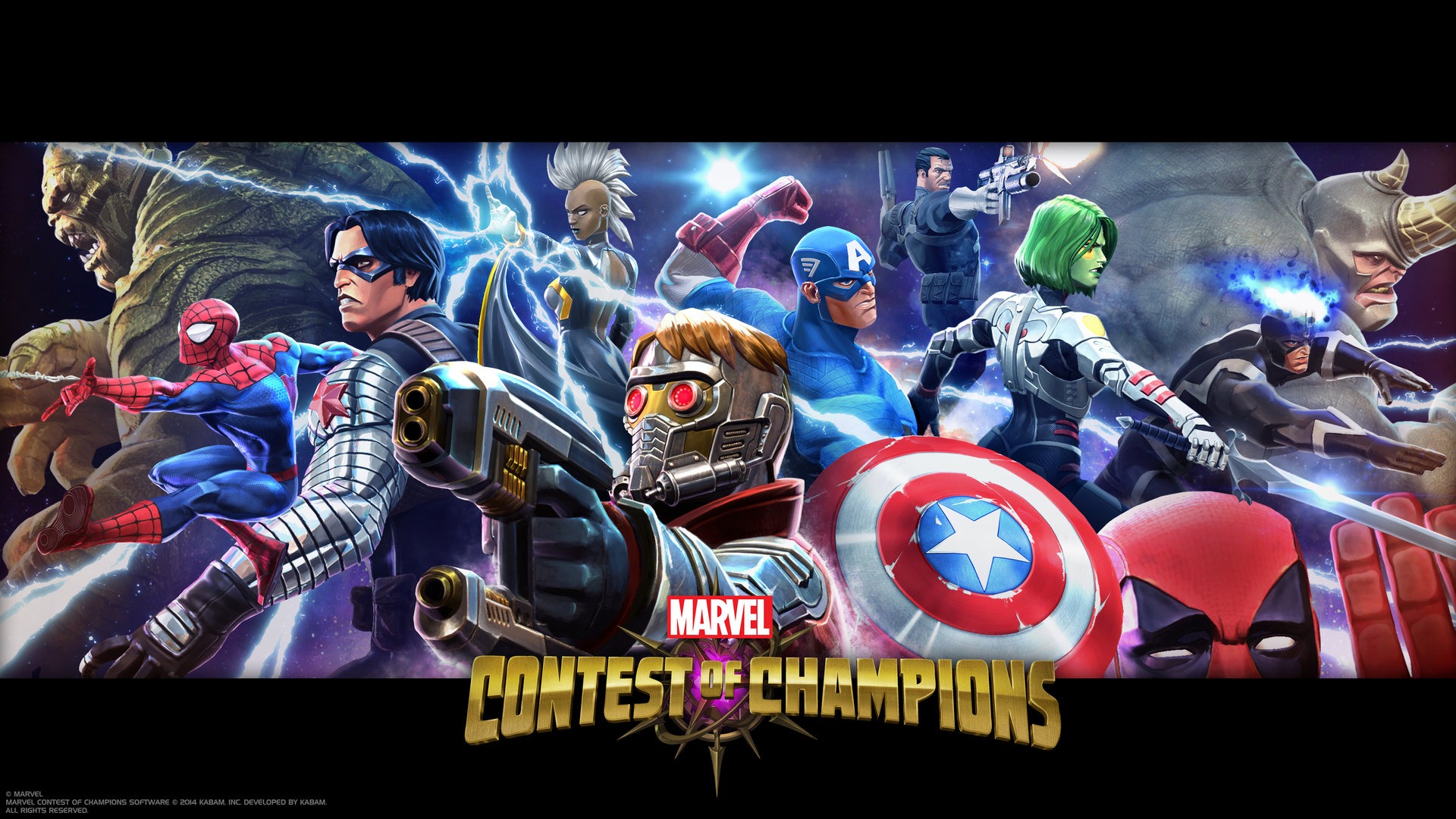 Marvel Contest Of Champions Hd Wallpaper Hd - Marvel Contest Of Champions Units Hack , HD Wallpaper & Backgrounds