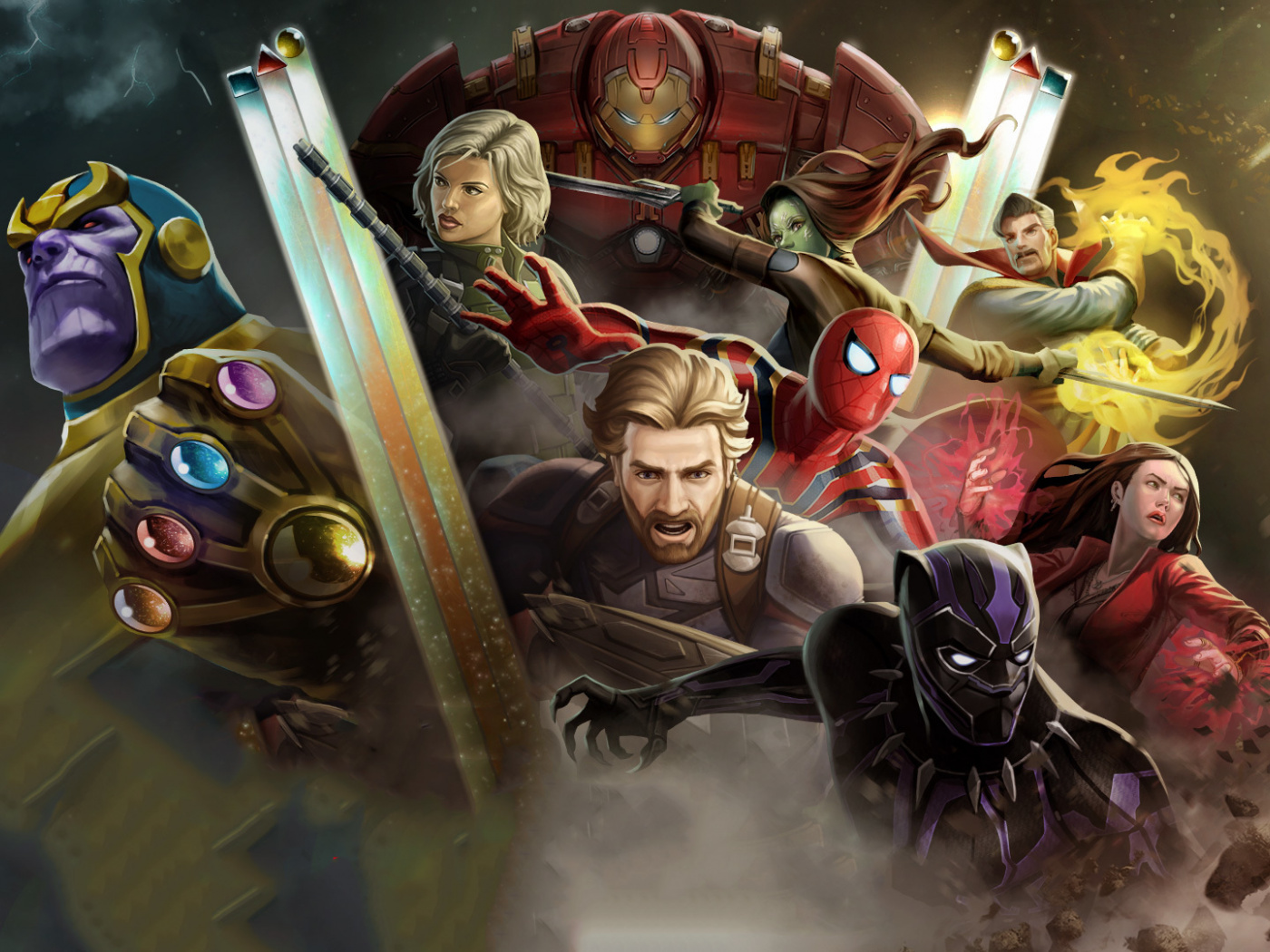 Infinity War, Marvel - Avengers Infinity War Contest Of Champions , HD Wallpaper & Backgrounds