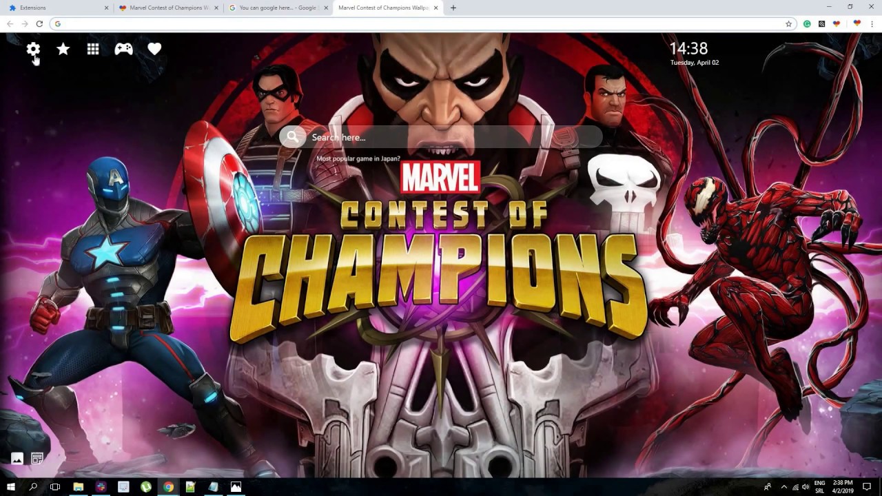 Cool Marvel Contest Of Champions Hd Wallpaper Theme - New Update Of Mcoc , HD Wallpaper & Backgrounds