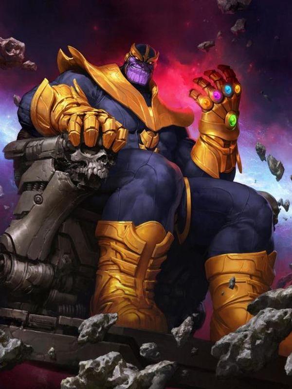 Thanos Wallpaper - Thanos On Throne Comic , HD Wallpaper & Backgrounds