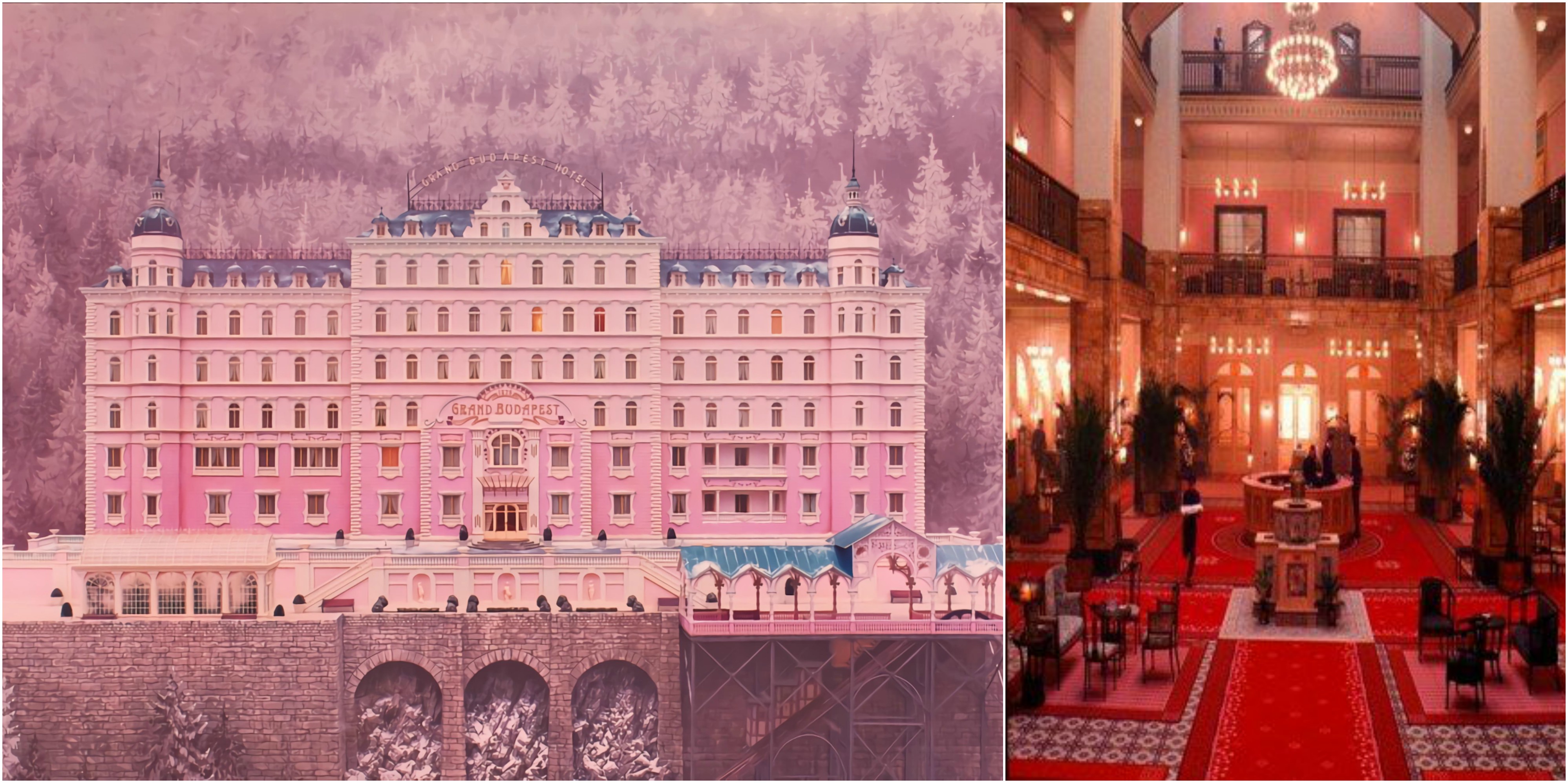 In The Grand Budapest Hotel, Color Is A Main Player, - Wes Anderson Films , HD Wallpaper & Backgrounds