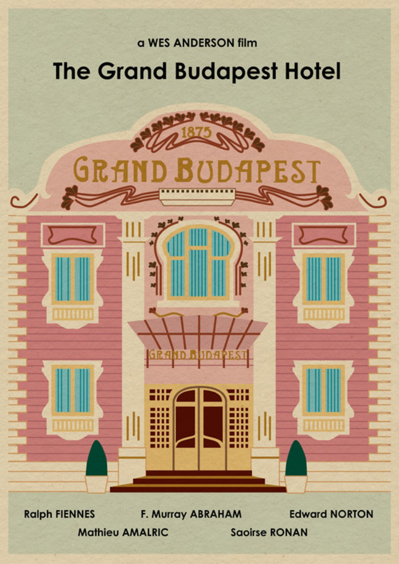 Android Mobiles Full Hd Resolutions 1080 X - Poster Film Wes Anderson , HD Wallpaper & Backgrounds