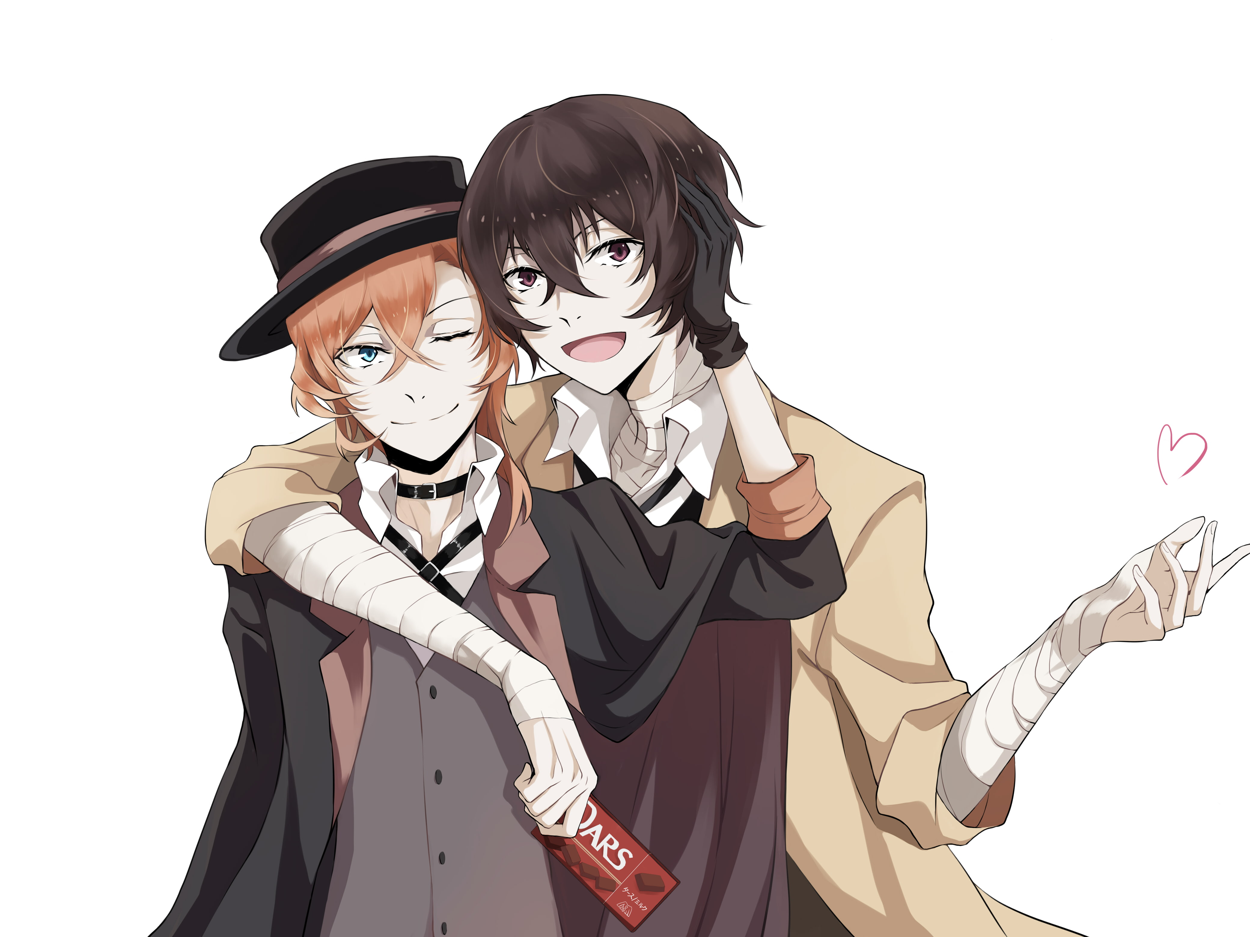 Anime Bungou Stray Dogs Chuuya Nakahara Osamu Dazai 1 - vrogue.co