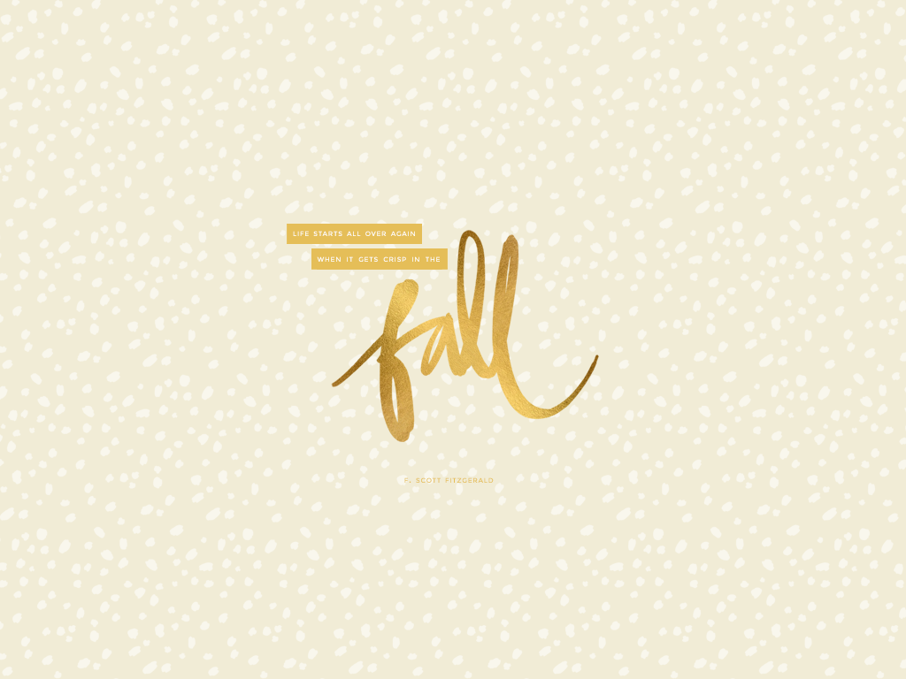Autumn Desktop Wallpaper Templates - Calligraphy , HD Wallpaper & Backgrounds